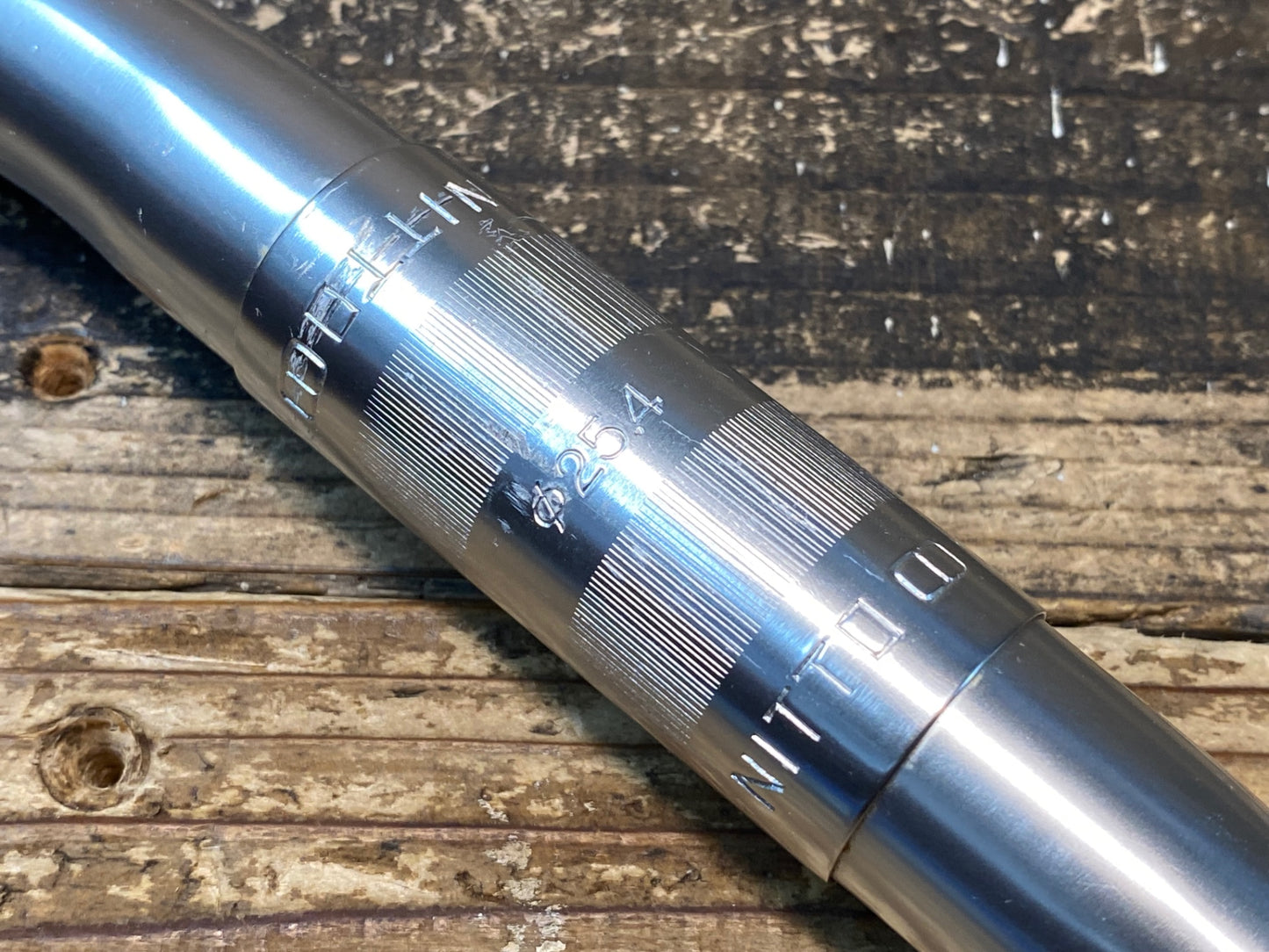 IF250 ニットー NITTO EBS-20 アルミ ハンドルバー フラット 630mm Φ25.4