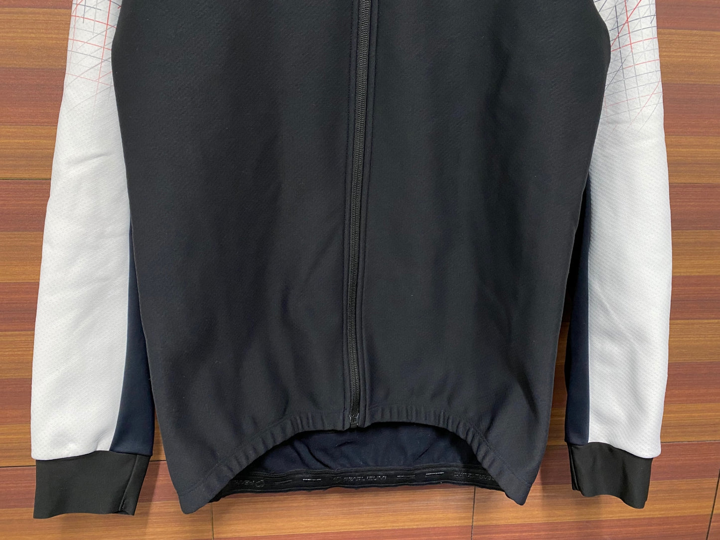 IP289 パールイズミ PEARL iZUMi 長袖 サイクルジャケット 黒 白 L 裏起毛