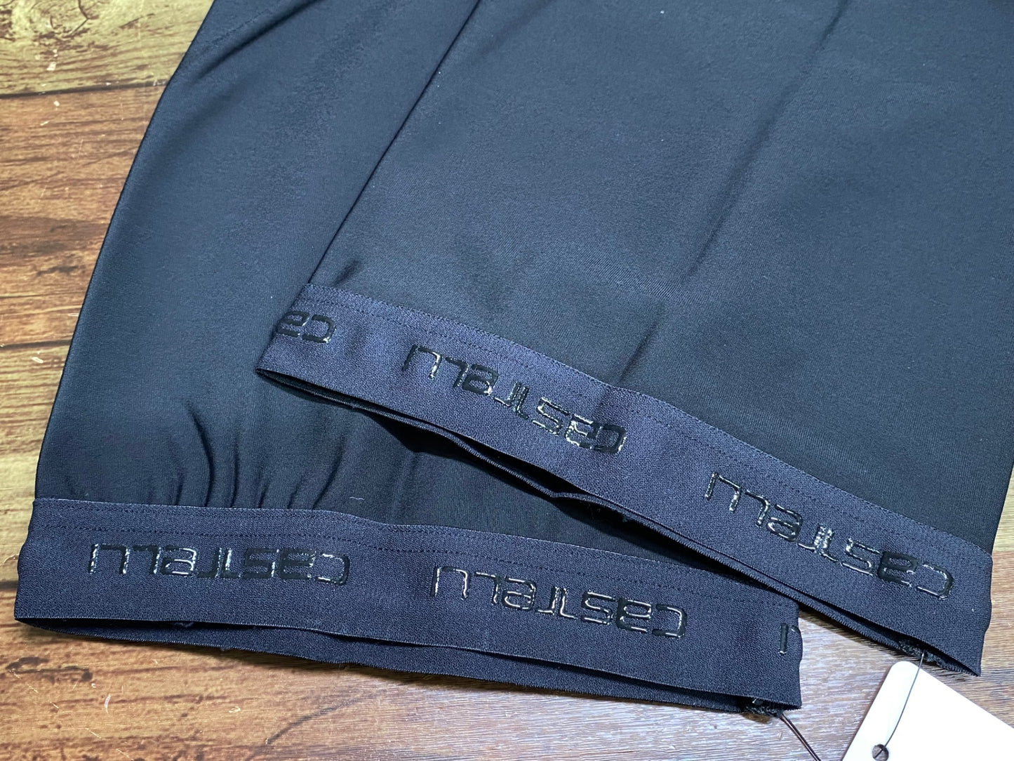 IV864 カステリ CASTELLI THERMOFLEX KNEE WARMER ニーウォーマー 黒 L