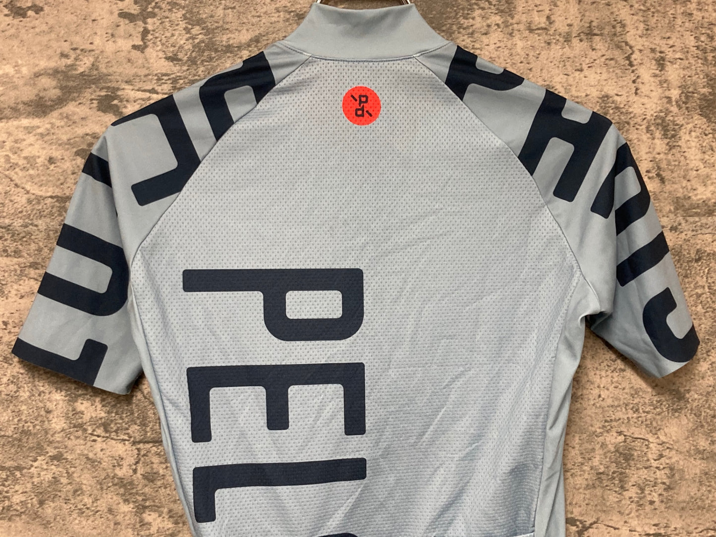 IY194 プロトンドパリ Peloton de Paris 半袖 サイクルジャージ ターコイズ S