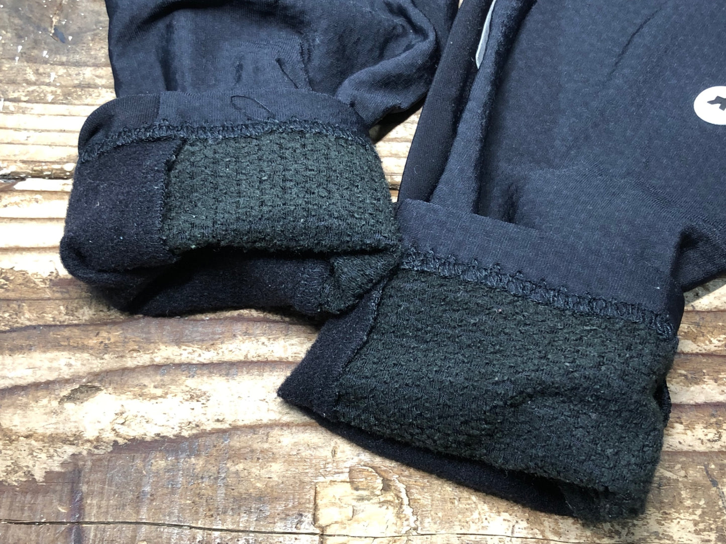 JB317 アソス assos レッグウォーマー 黒 SIZE1