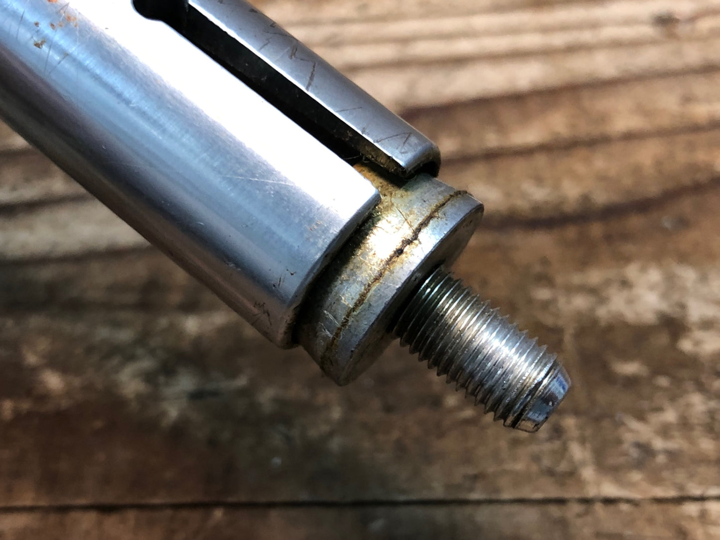 IS091 チネリ Cinelli FROG スレッドステム 黒 シルバー 120mm Φ26.0 Φ22.2