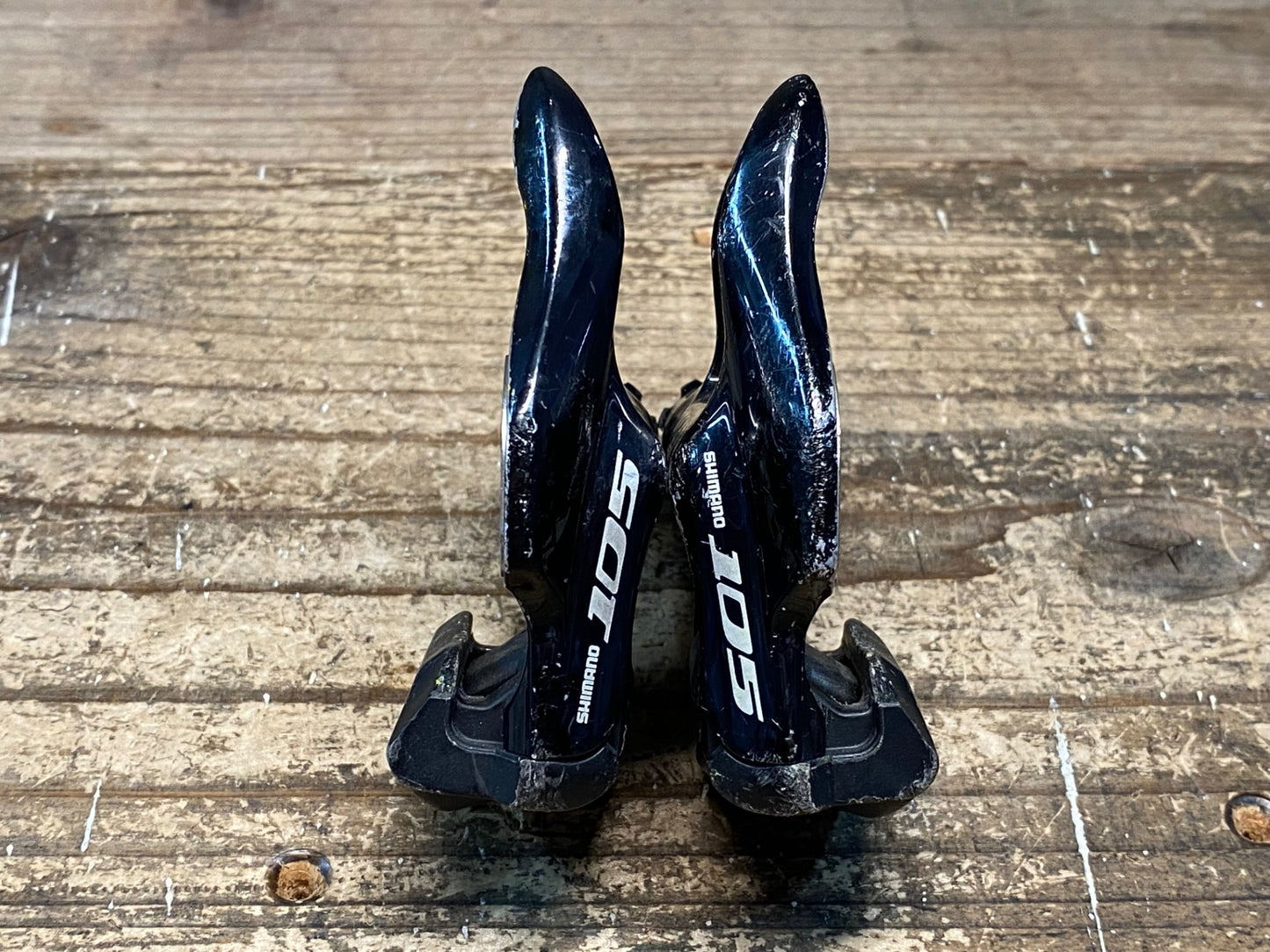 IX891 シマノ SHIMANO 105 PD-5700 ビンディングペダル SPD-SL 黒