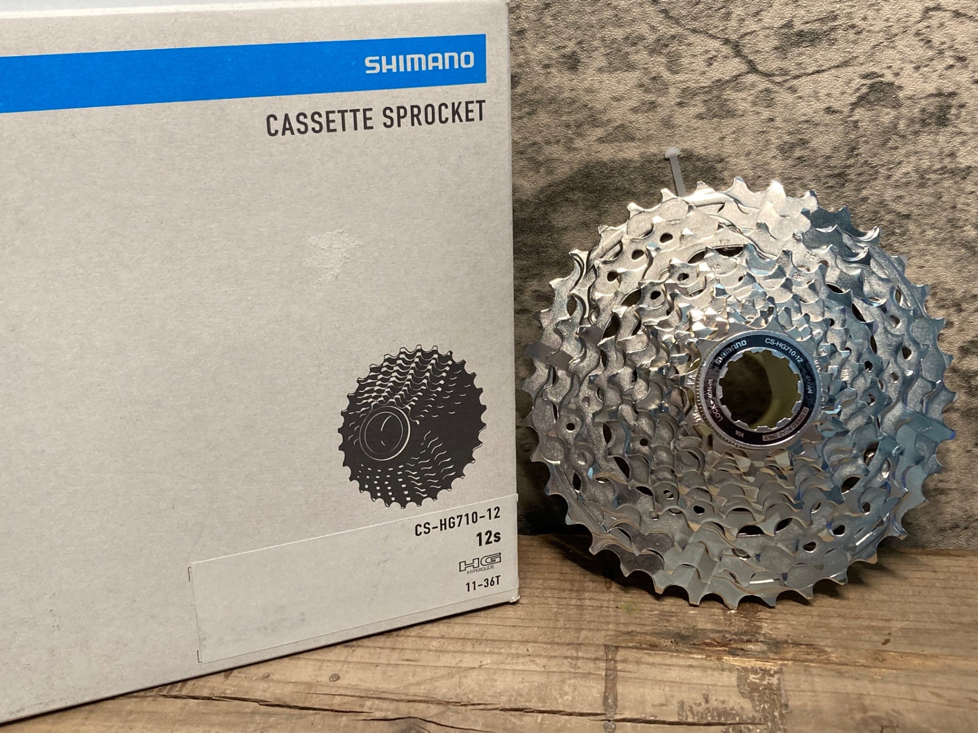 IQ118 シマノ SHIMANO 105 CS-HG710-12 スプロケット 12s 11-36T シマノ 105 CS-HG710-12 カセットスプロケット11-36T（12S
