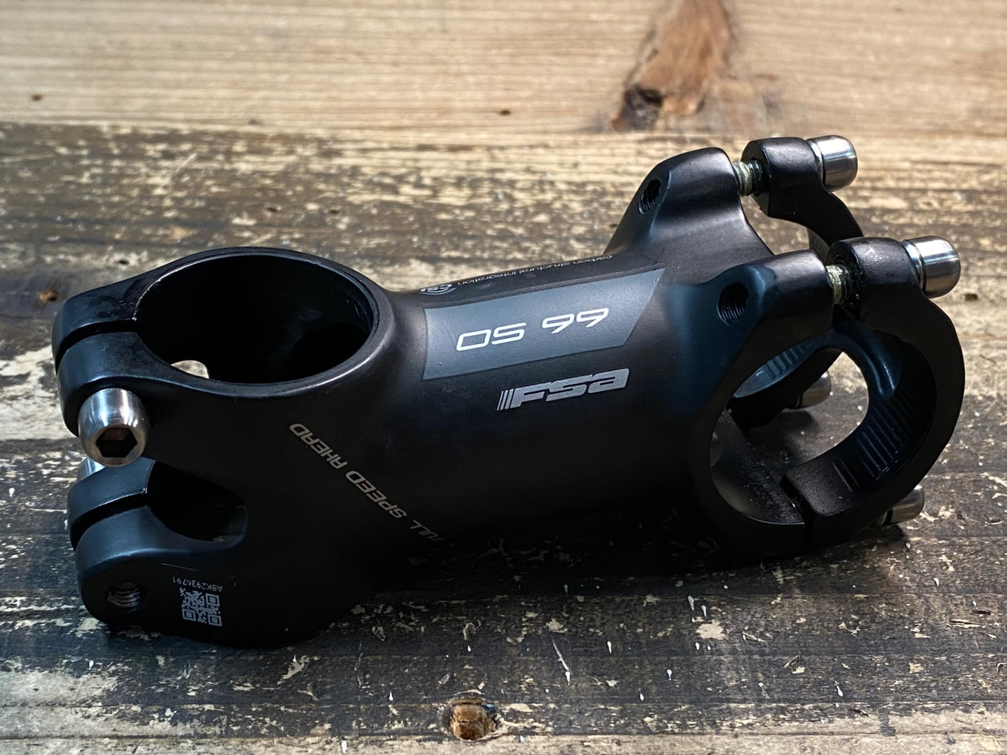 IR613 FSA OS-99 アルミ カーボンラップ ステム OS Φ31.8 70mm 6°