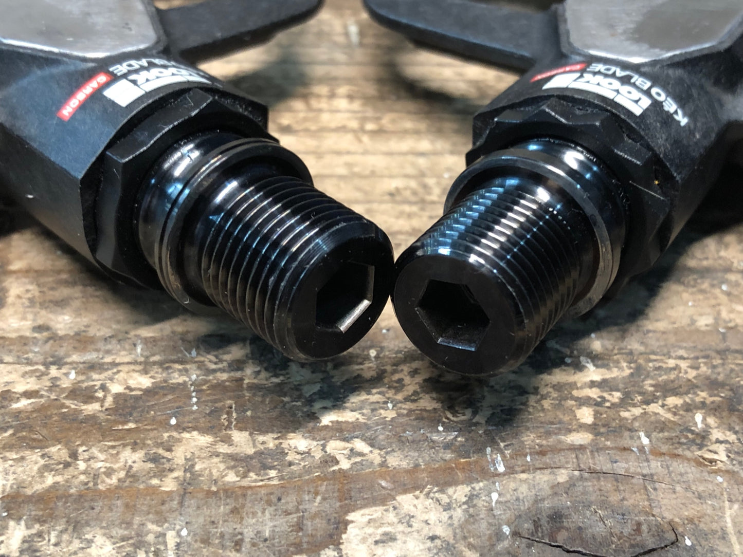 IN176 ルック LOOK KEO BLADE CARBON ビンディングペダル ※傷あり
