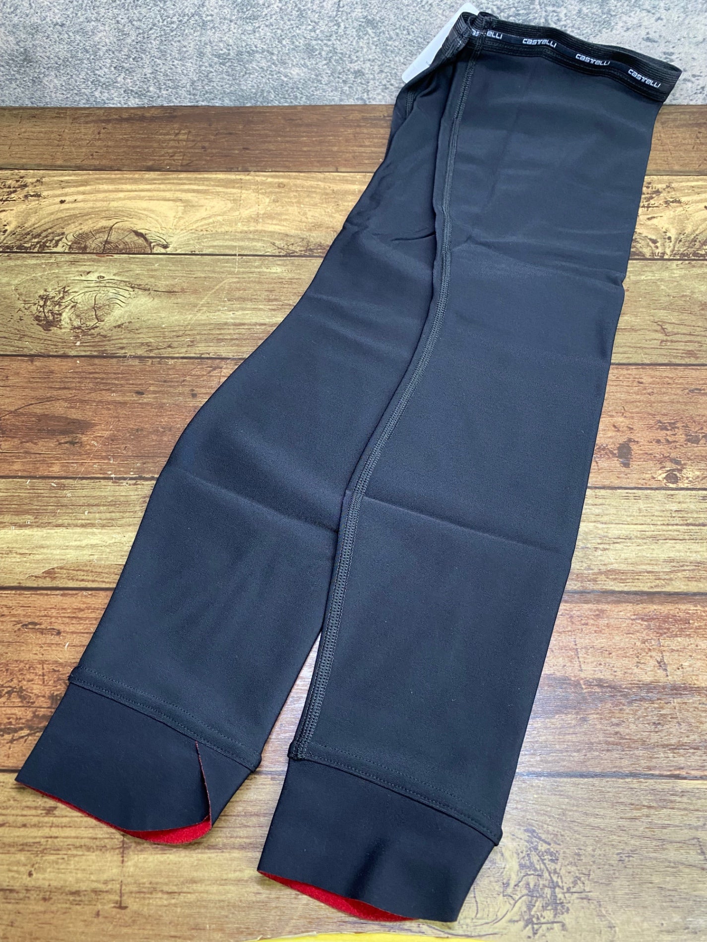 IV865 カステリ CASTELLI THERMOFLEX LEGWARMER レッグウォーマー 黒 S