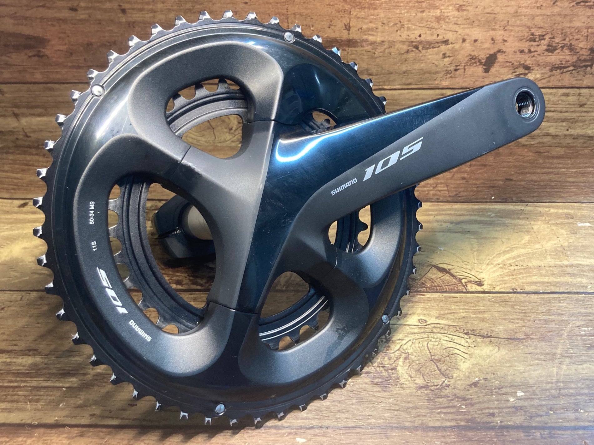 ID063 シマノ SHIMANO 105 FC-R7000 クランクセット 50/34T 170mm 