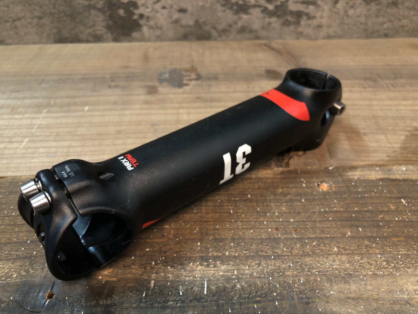 IP579 3T ARX ⅡTEAM アルミ ステム 黒 赤 150mm Φ31.8 OS 6°