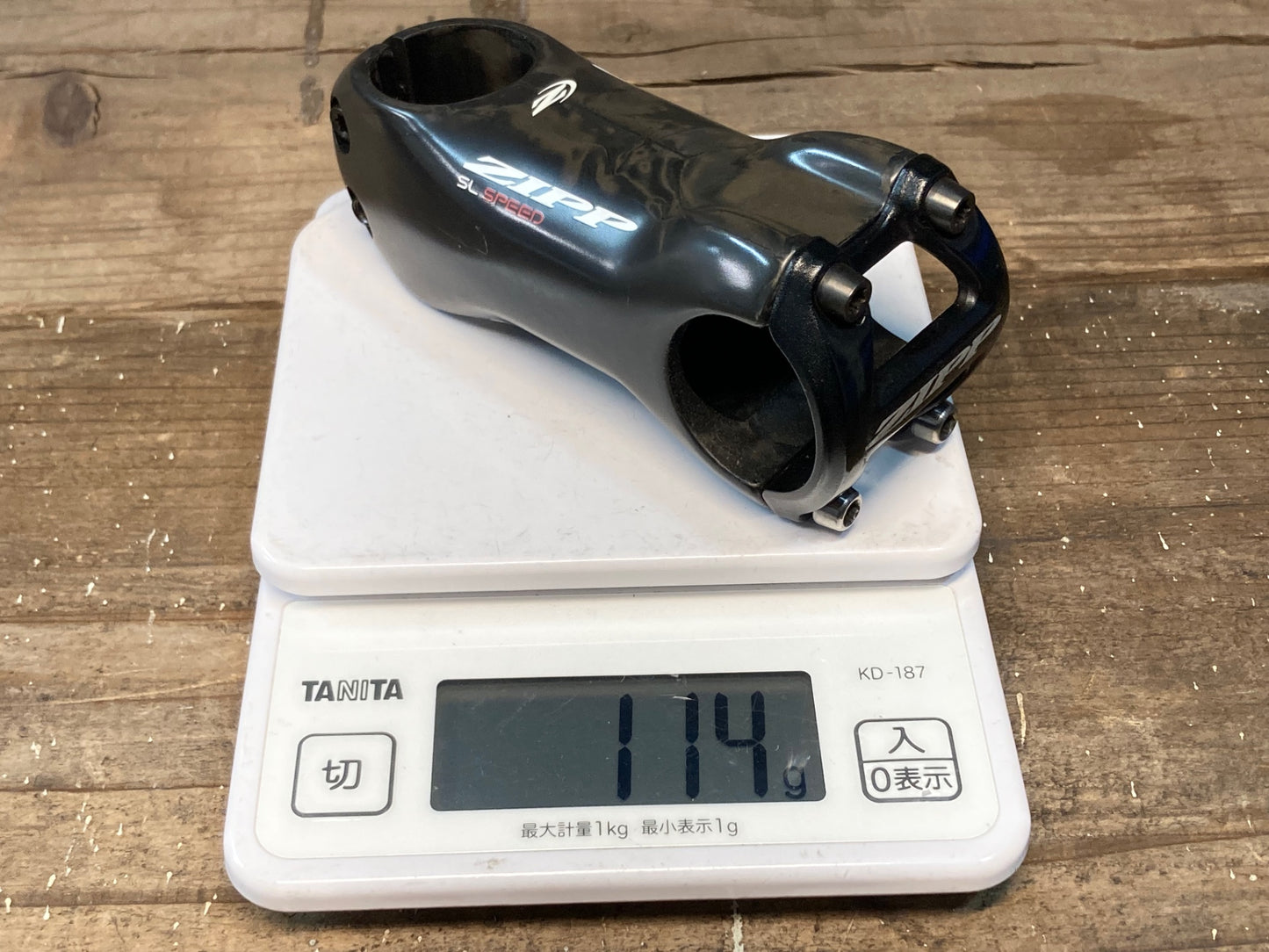 IK027 ジップ ZIPP SL SPEED カーボン ステム 80mm 6° OS Φ31.8 ※社外ボルト