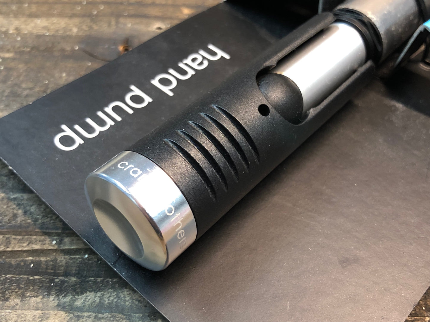 IP584 クランクブラザーズ crankbrothers Klic hp 携帯空気入れ ハンドポンプ 黒 シルバー