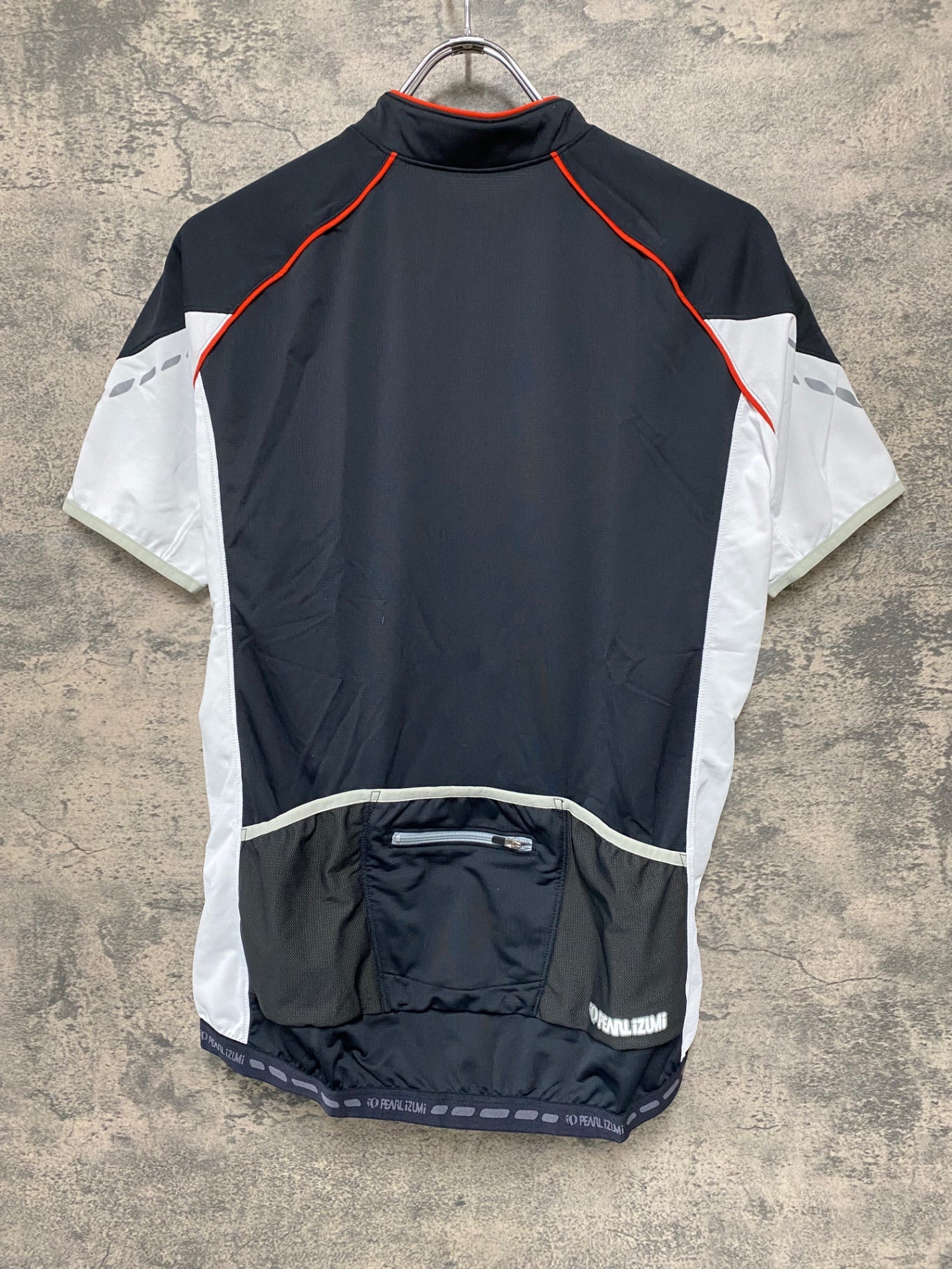 IQ013 パールイズミ Pearlizumi 半袖 サイクルジャージ L ブラック ホワイト