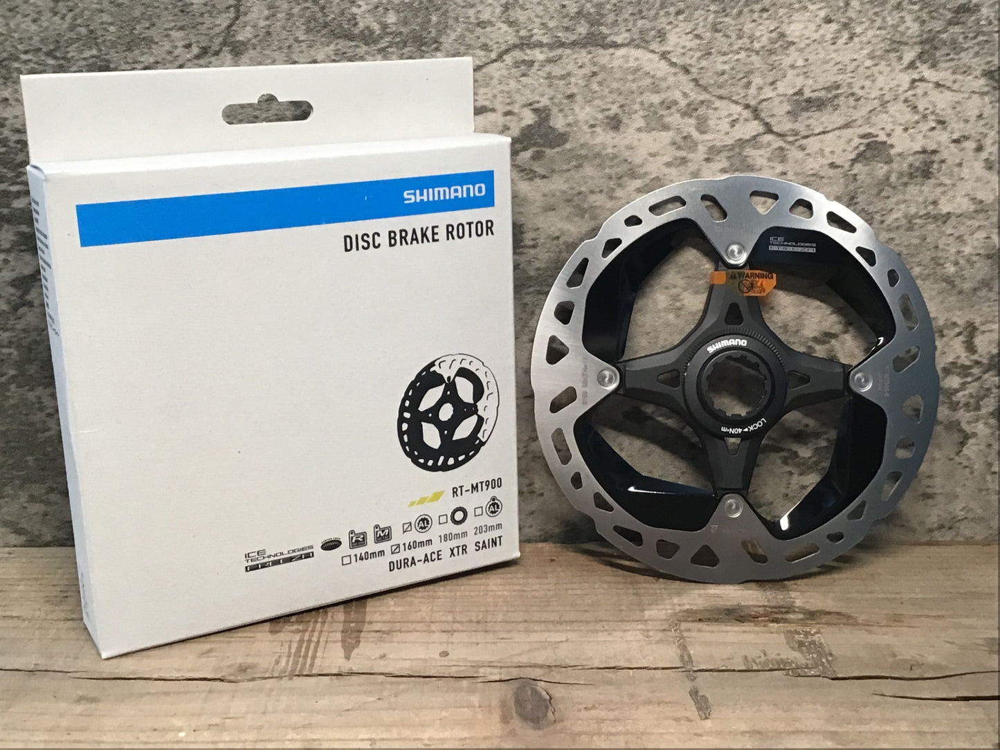 IP362 シマノ SHIMANO XTR RT-MT900 ディスクブレーキ ローター Φ160