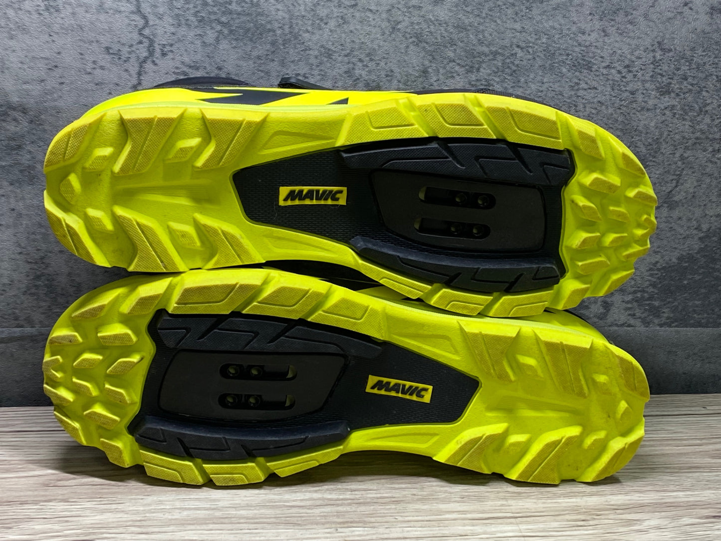 IY809 マヴィック MAVIC DEEMAX ELITE ビンディングシューズ 黒黄 EU42 SPD