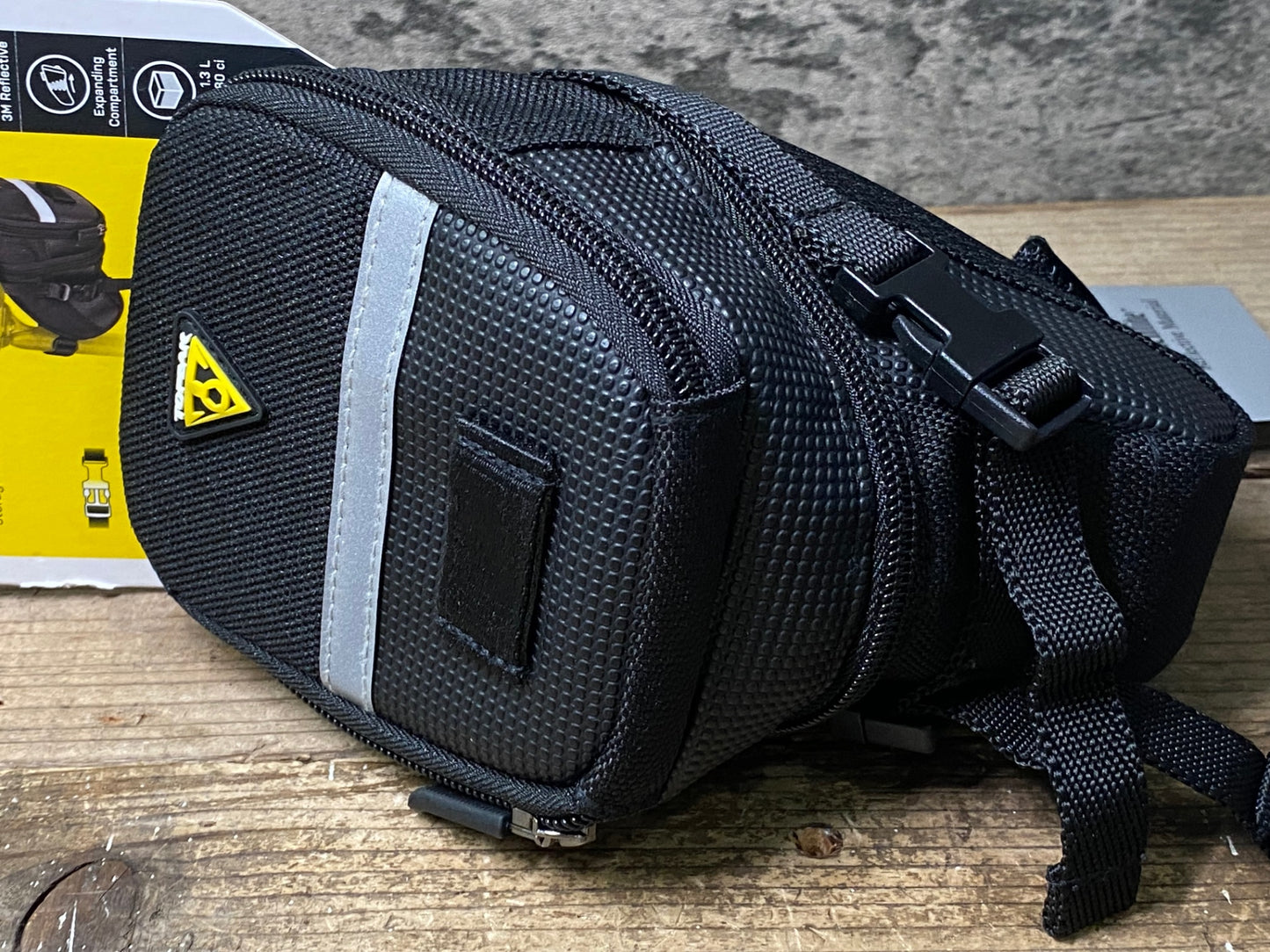 IV688 トピーク TOPEAK サドルバッグ ブラック M