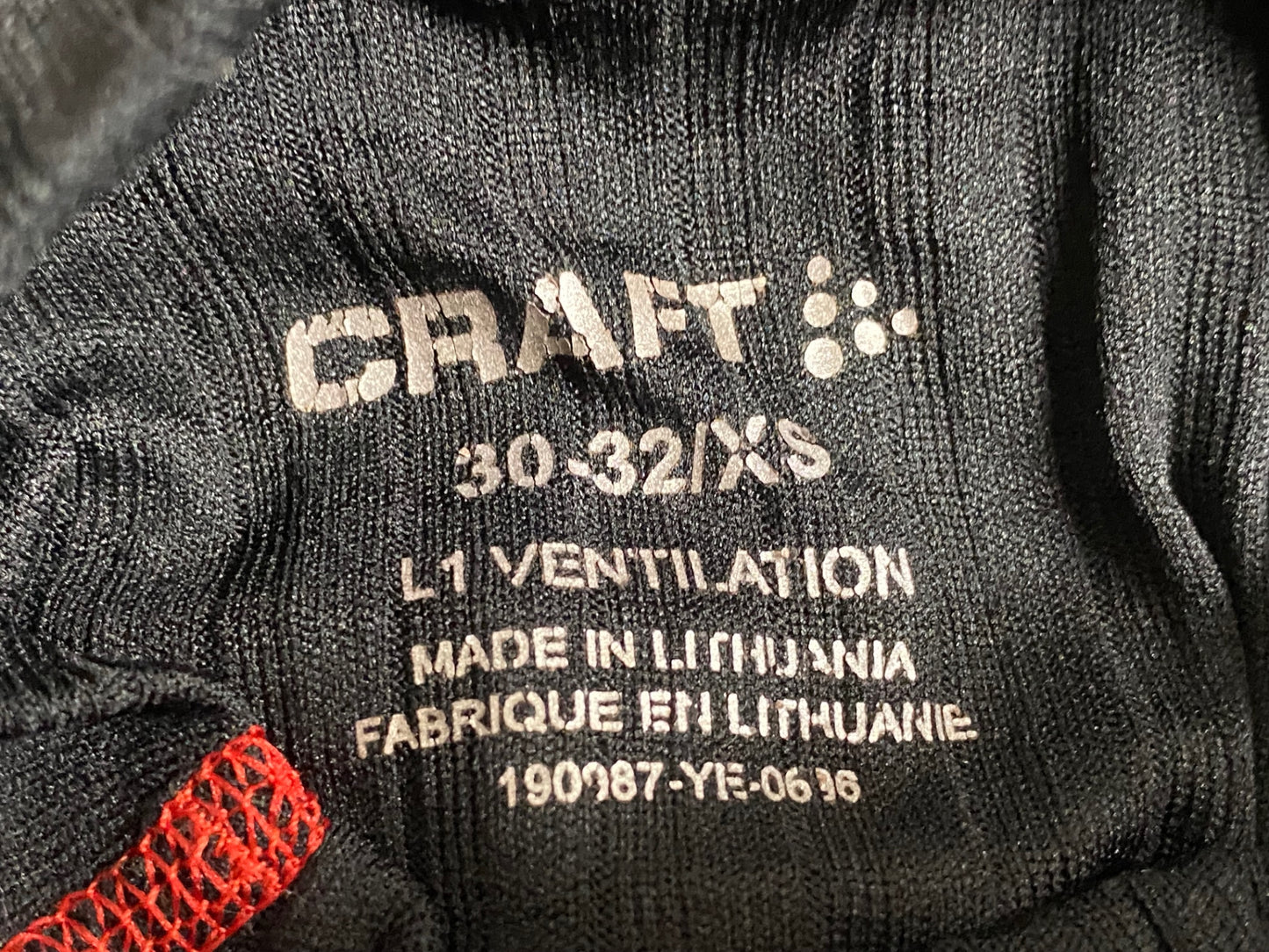 IZ542 クラフト CRAFT 長袖 べースレイヤー 黒 XS