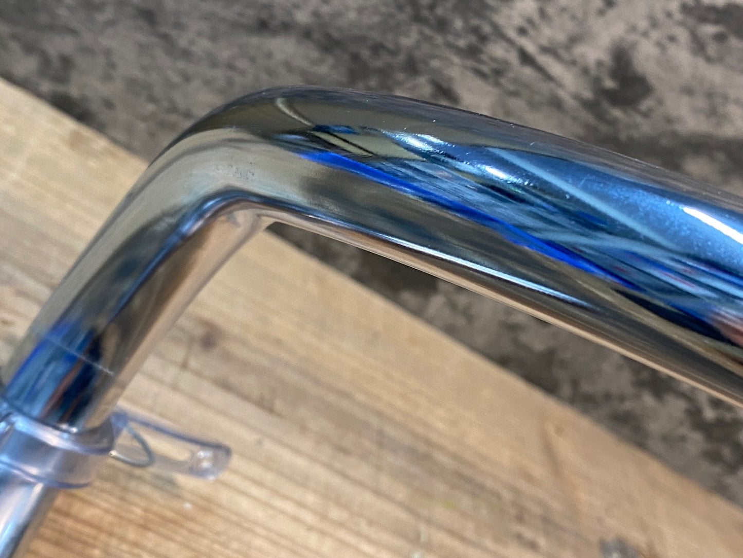 IP061 ニットー NITTO クロモリ トラックハンドル エンド部C-C380mm Φ25.4 NJS認定
