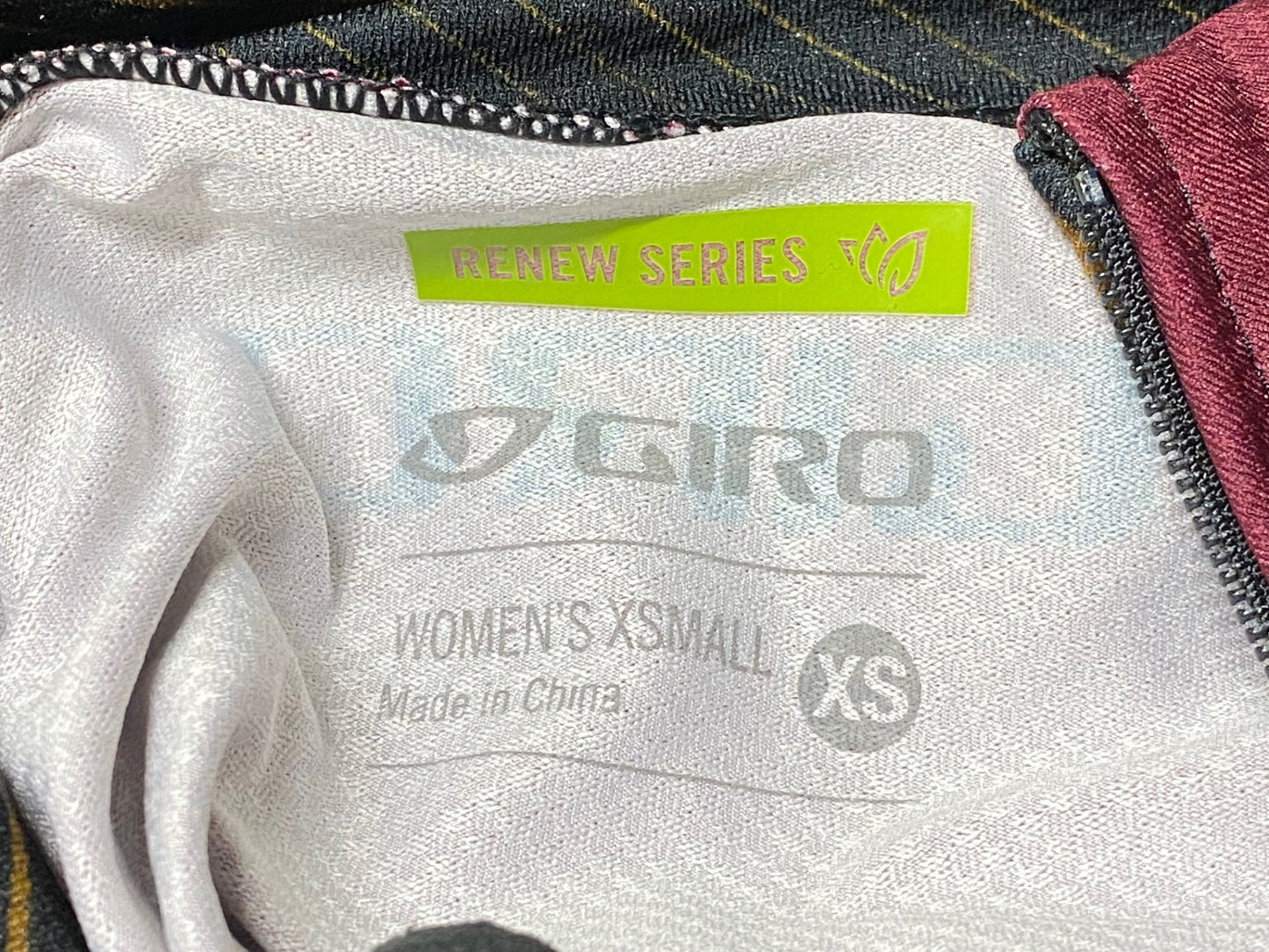 IP467 ジロ GIRO RENEW SERIES 半袖 サイクルジャージ ビブショーツ 上下セット ワインレッド WOMEN’S XS