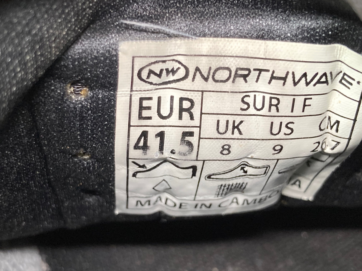 IO887 ノースウェーブ NORTHWAVE ミストラル Mistral Plus ビンディングシューズ 黒 EU41.5