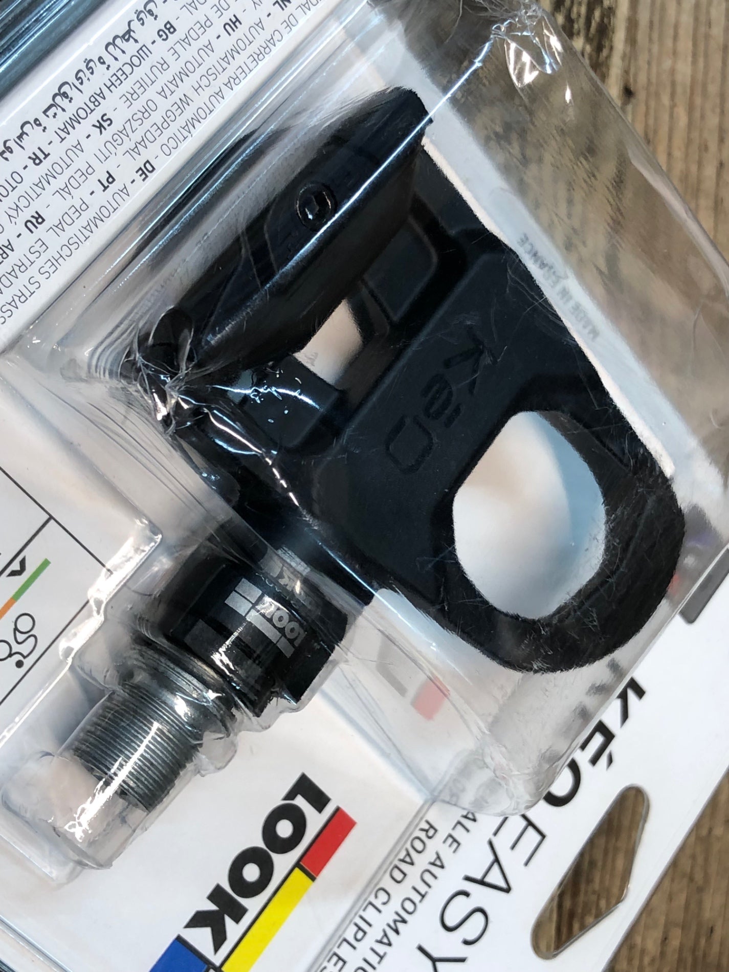 IW045 ルック LOOK KEO EASY PLUS ビンディングペダル クリート セット