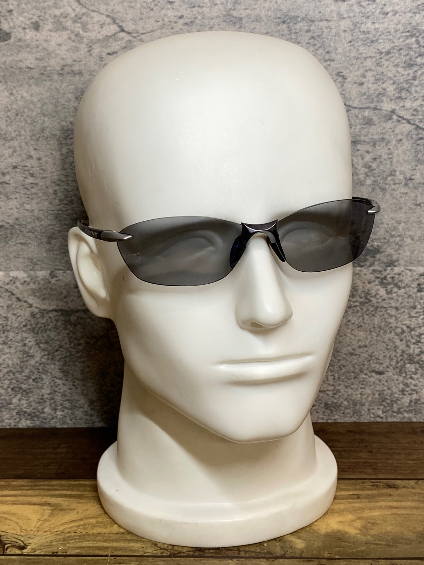 JD289 スワンズ SWANS Airess Leaf fit サングラス アイウェア グレー 偏光レンズ