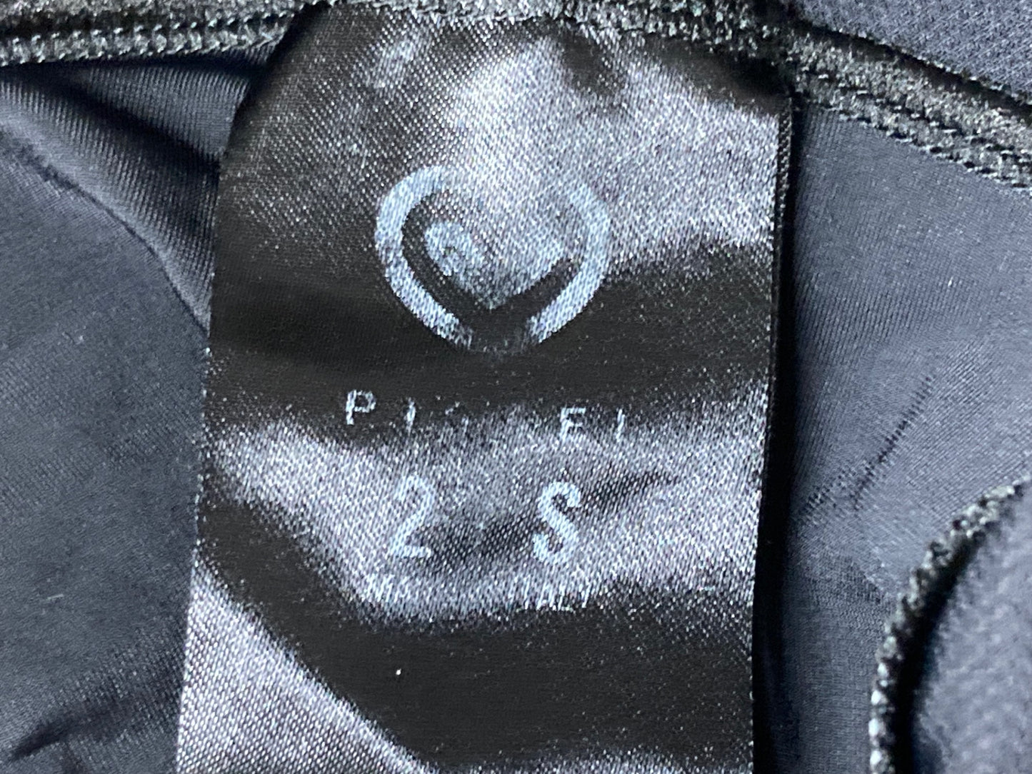 IP466 ピセイ PISSEI 半袖 サイクルジャージ ビブショーツ 上下セット 黒 赤 S/2