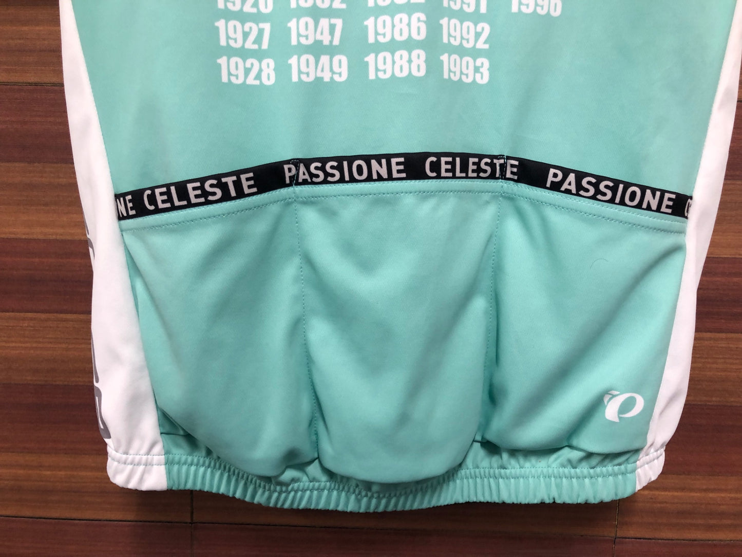 IP591 パールイズミ PEARL iZUMi 半袖 サイクルジャージ ビアンキ M チェレステ
