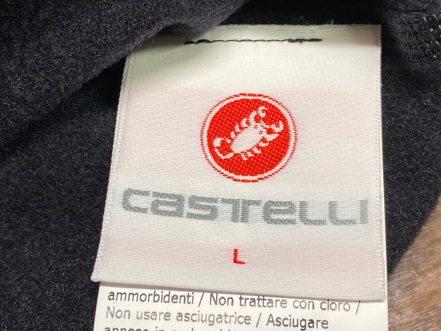 IV864 カステリ CASTELLI THERMOFLEX KNEE WARMER ニーウォーマー 黒 L