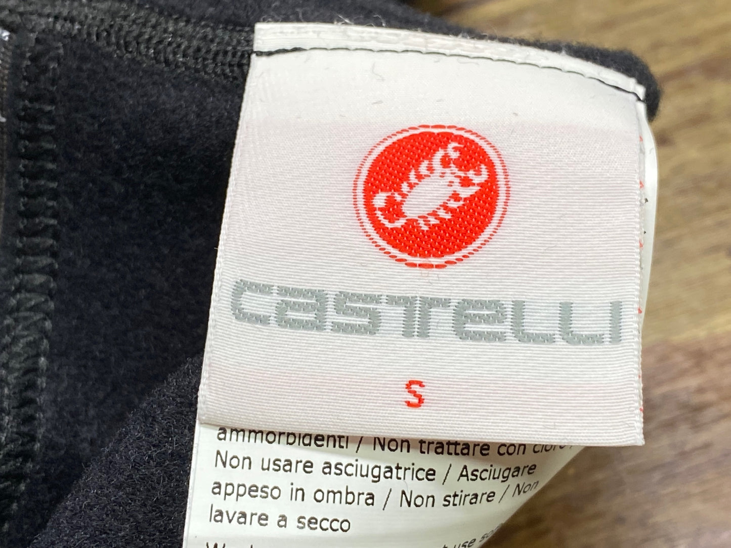 IV865 カステリ CASTELLI THERMOFLEX LEGWARMER レッグウォーマー 黒 S