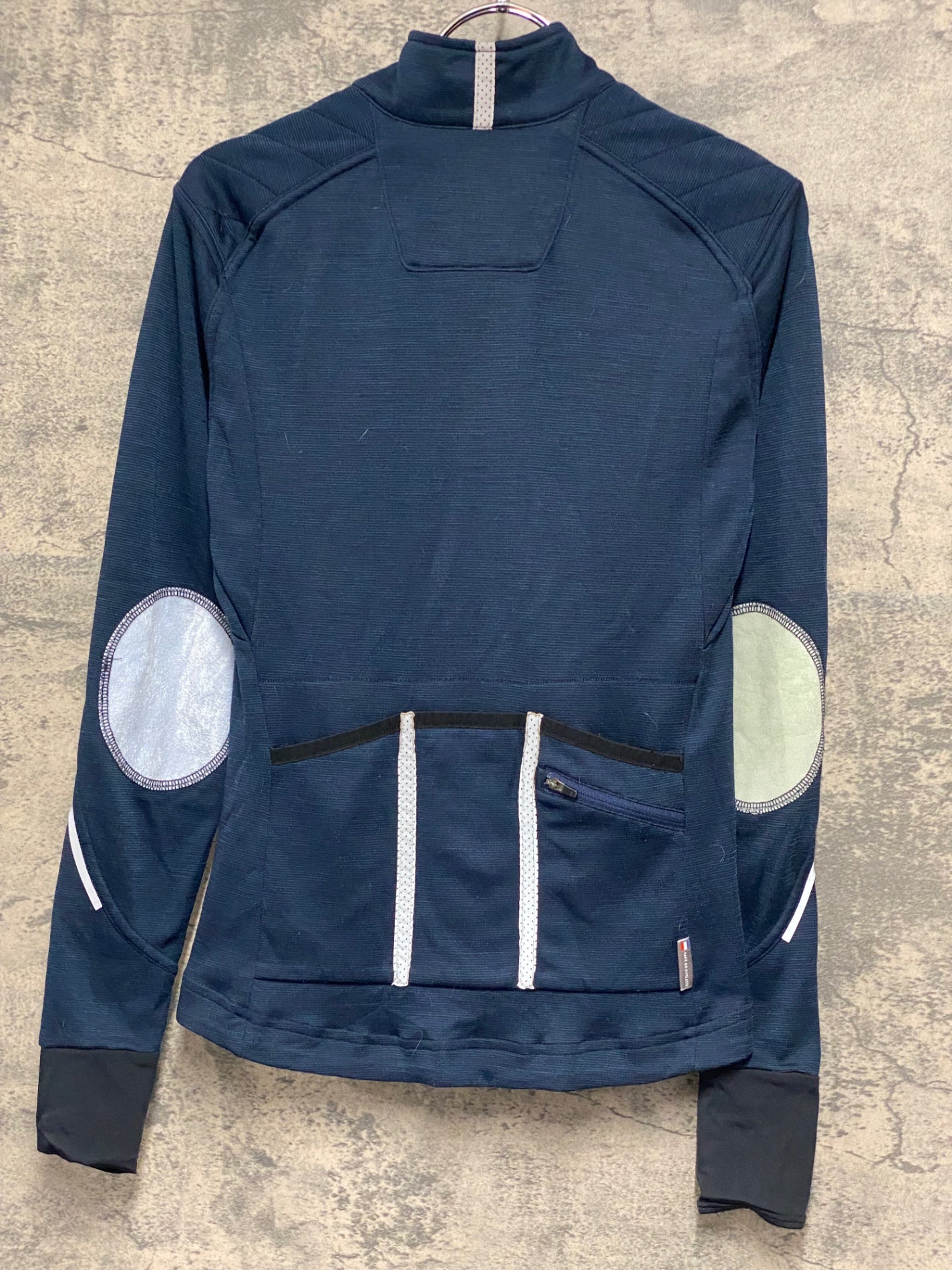 IZ744 カフェドシクリステ CAFE DU CYCLISTE Yolande women 長袖 サイクルジャージ 紺 レディース XS