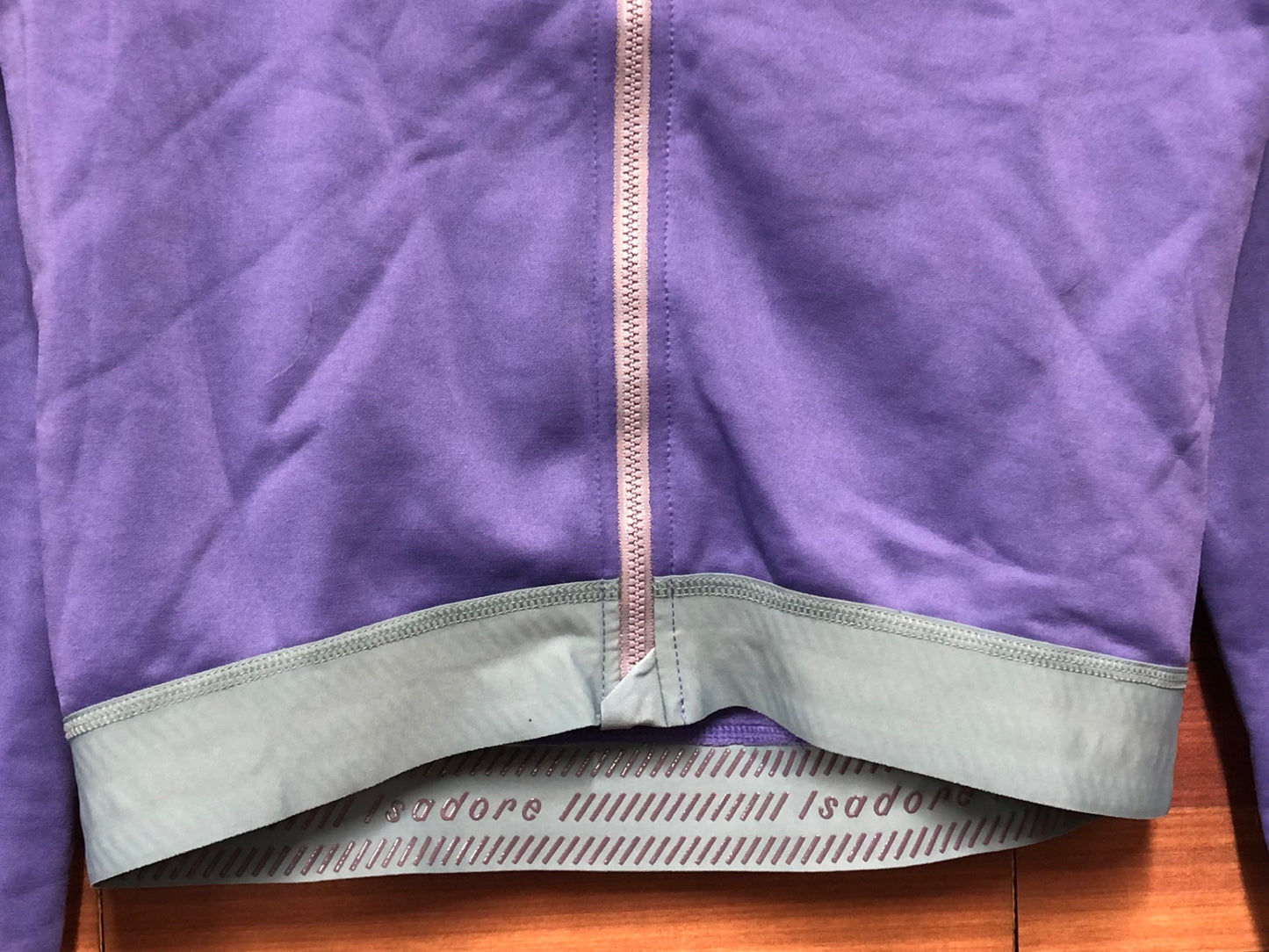 IL306 イザドア Isadore ALTERNATIVE ECO FLEECE LONG SLEEVE JERSEY 長袖 サイクルジャージ 紫 M 裏起毛