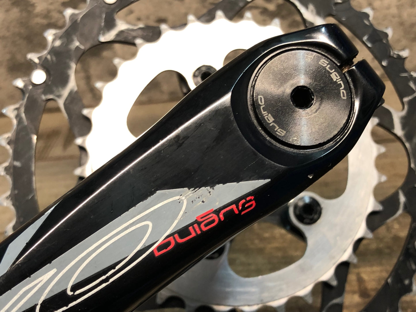 IP541 スギノ SUGINO OX IDS24 クランクセット 160mm 48/32T 24mmシャフト