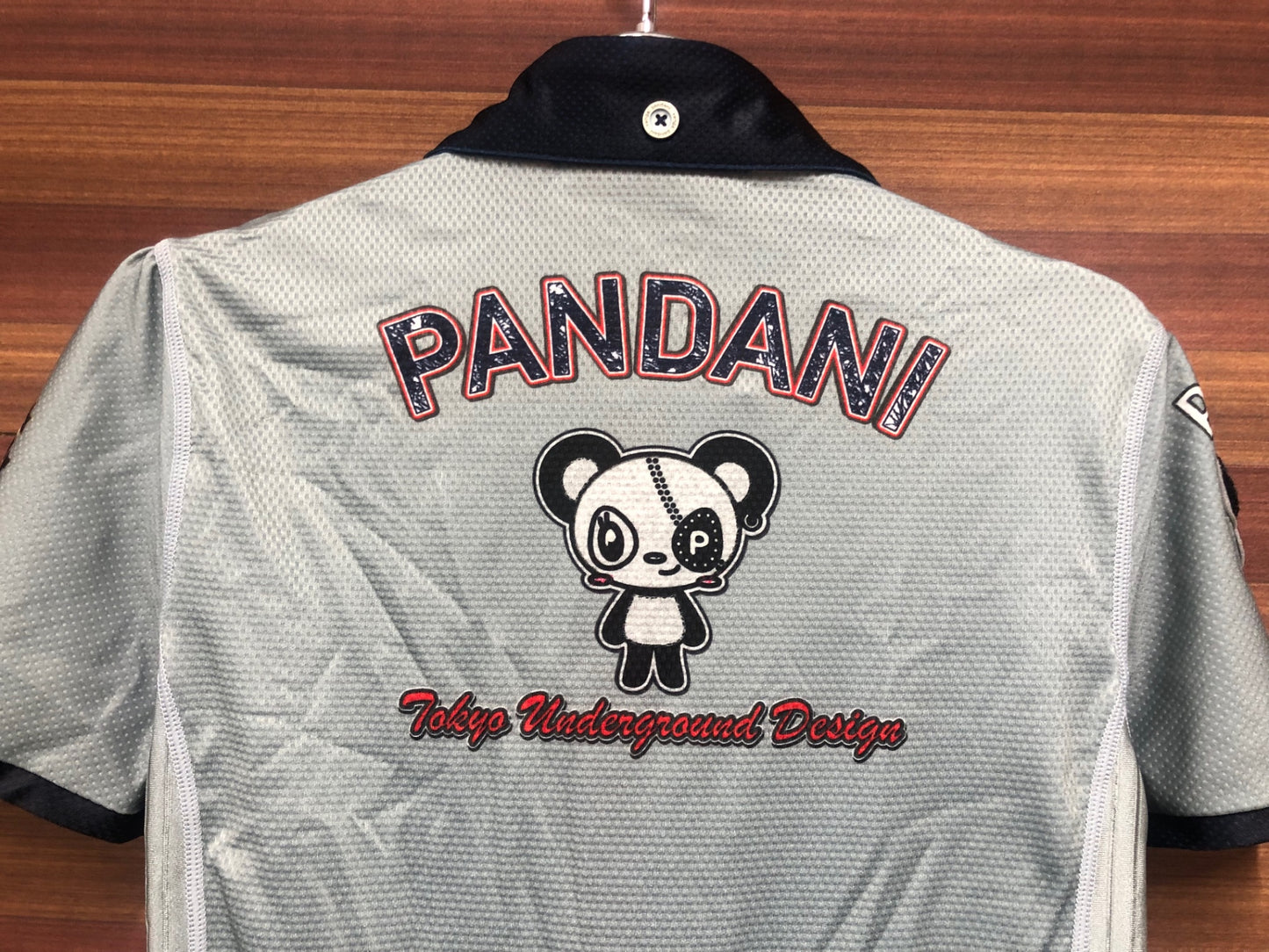 IP993 パンダーニ pandani 半袖 サイクルジャージ グレー L