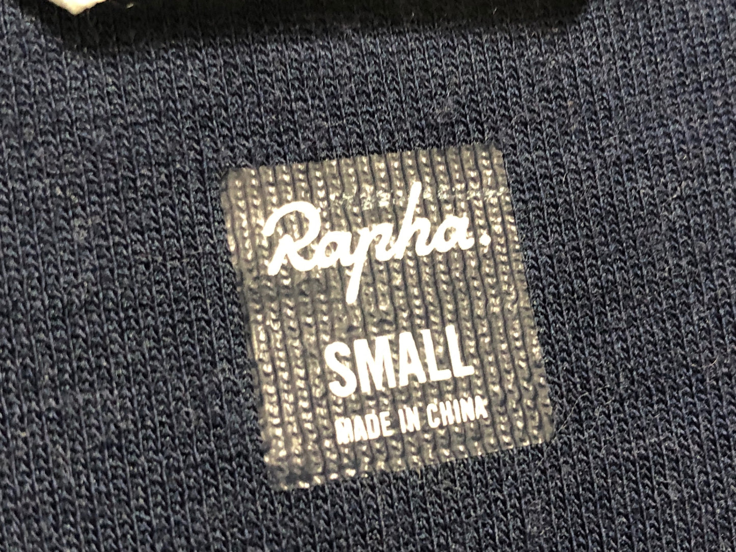 IY087 ラファ Rapha BREVET JERSEY 半袖 サイクルジャージ 紺 S