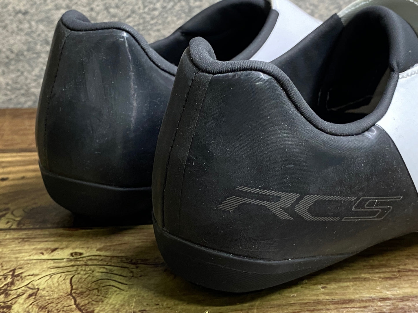 JB892 シマノ SHIMANO RC5 SHRC502M W01 S ビンディングシューズ 3穴 白 黒 EU42