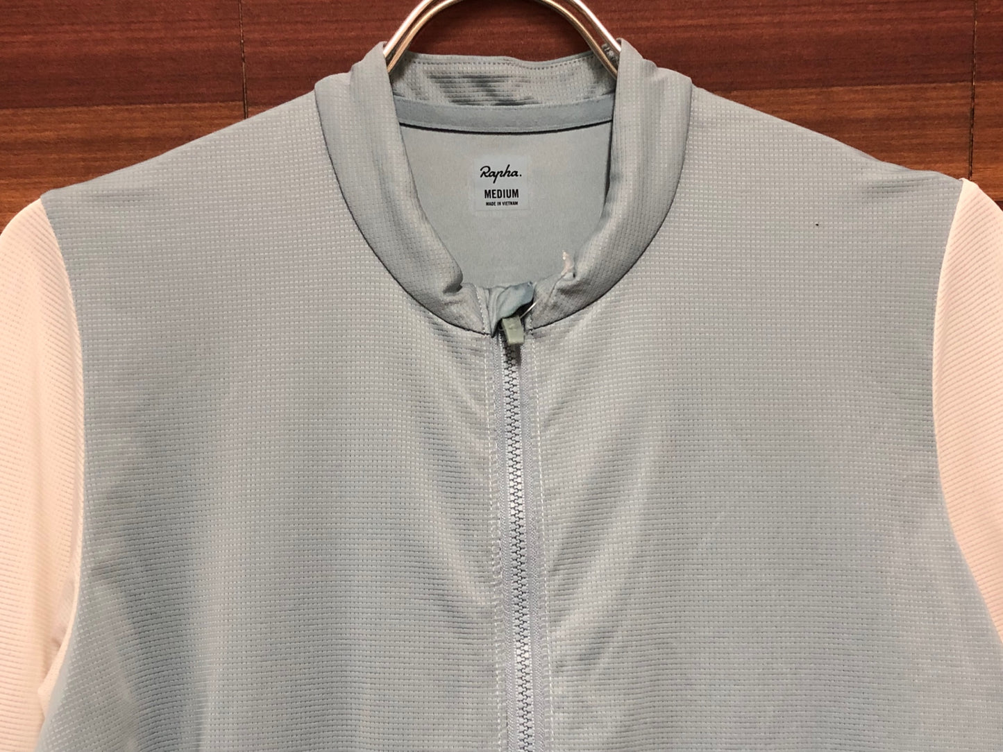 IP678 ラファ Rapha PRO TEAM TRANING JERSEY 半袖サイクルジャージ 水色 M