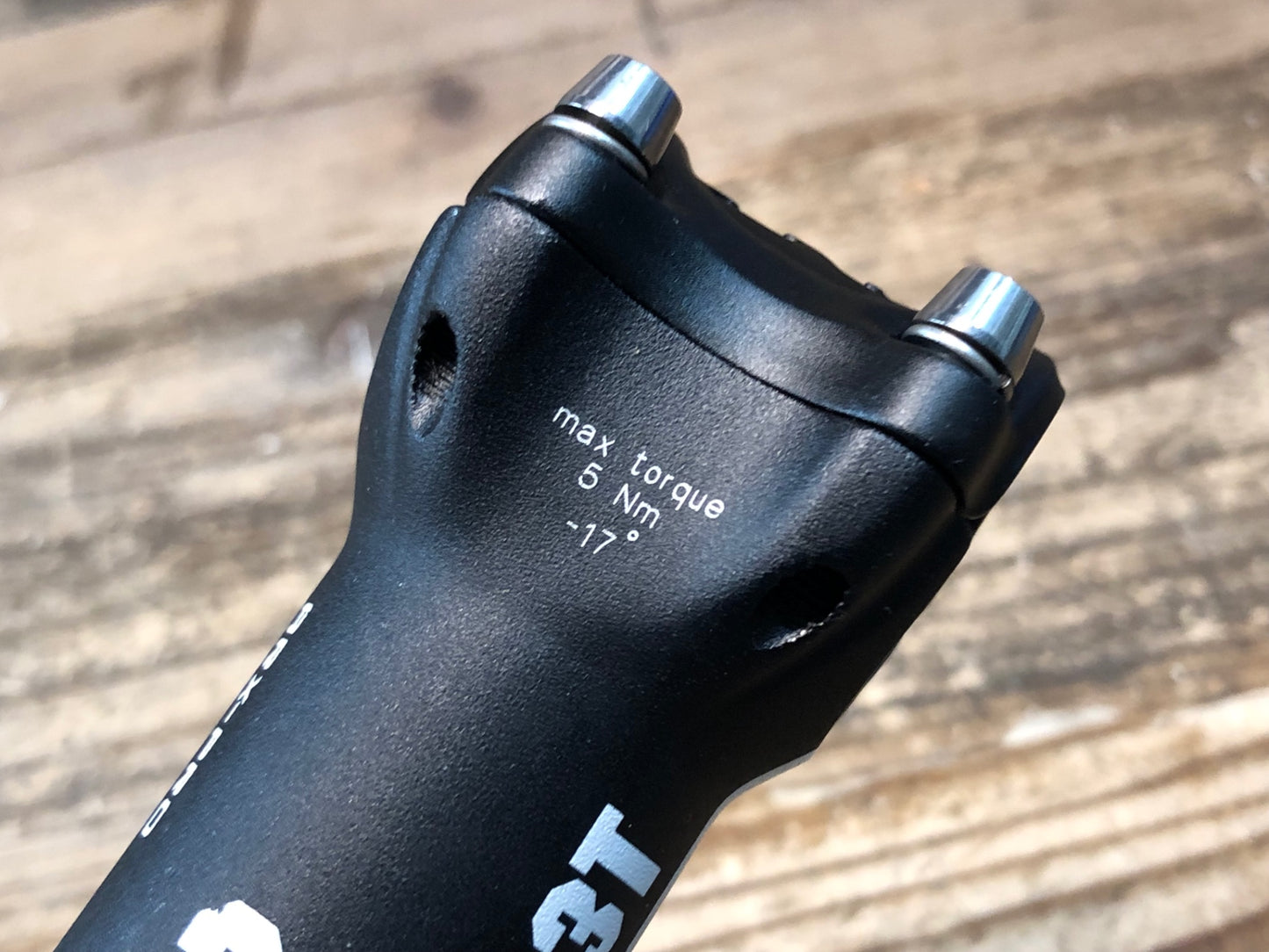 IS390 3T ARX-PRO アルミステム 黒 100mm Φ31.8 OS