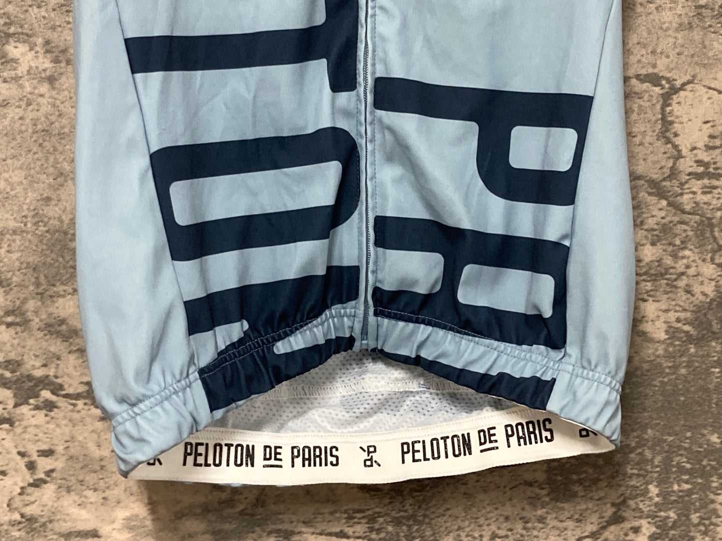 IY194 プロトンドパリ Peloton de Paris 半袖 サイクルジャージ ターコイズ S