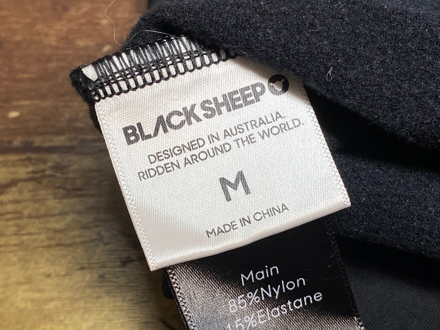 JD394 ブラックシープ BLACK SHEEP レッグウォーマー 黒 M 裏起毛