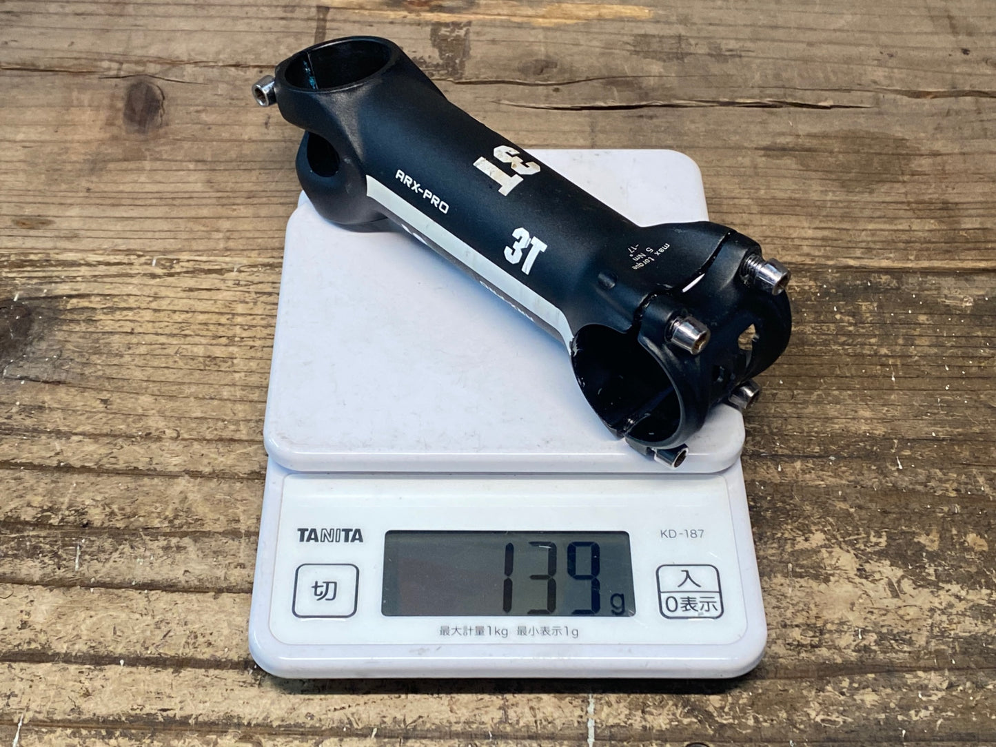 IP057 3T ARX PRO アルミ ステム 110mm -17°