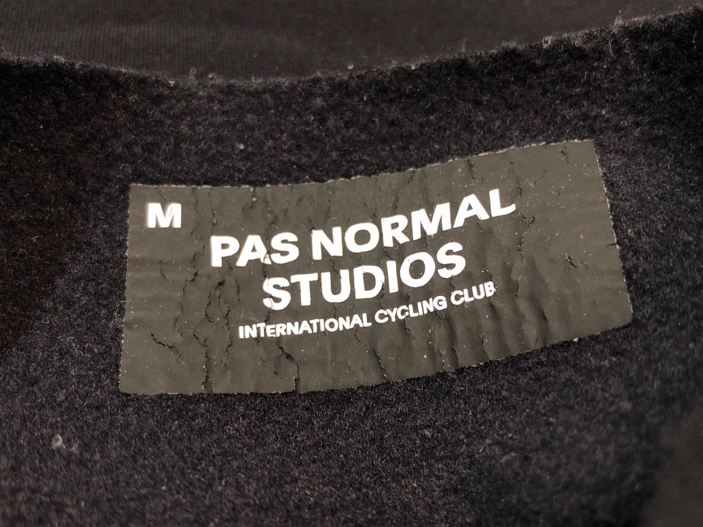 IM202 パスノーマルスタジオ PAS NORMAL STUDIOS レッグウォーマー 黒 M