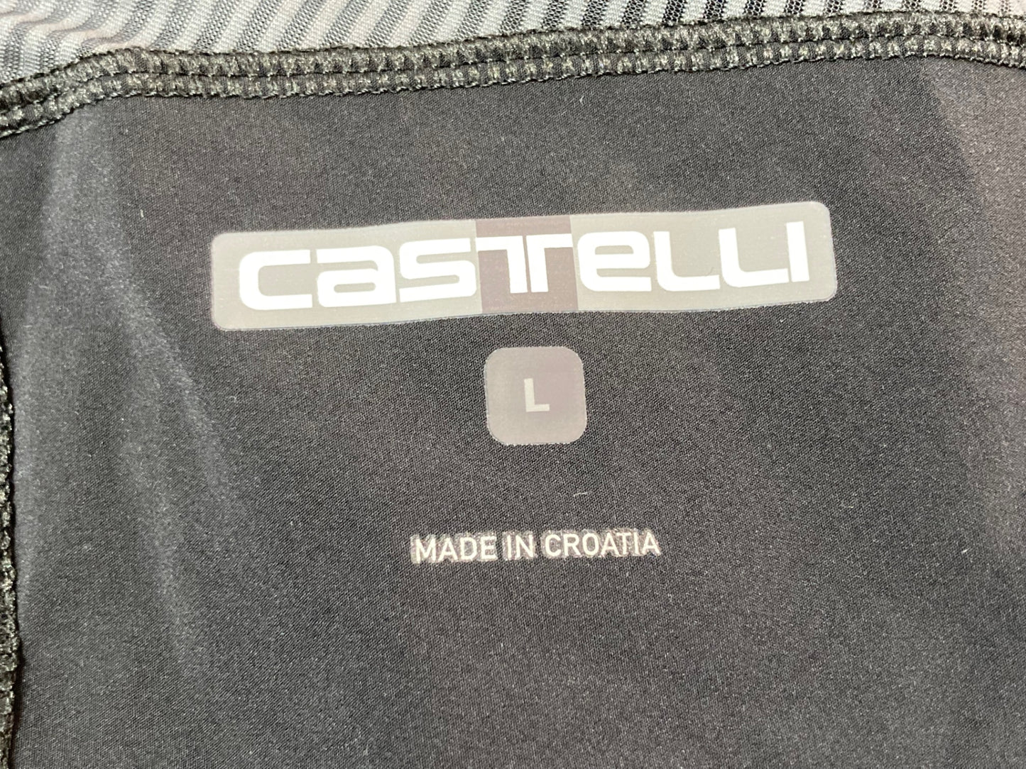 IW397 カステリ CASTELLI ROSSOCORSA ビブショーツ 黒 L
