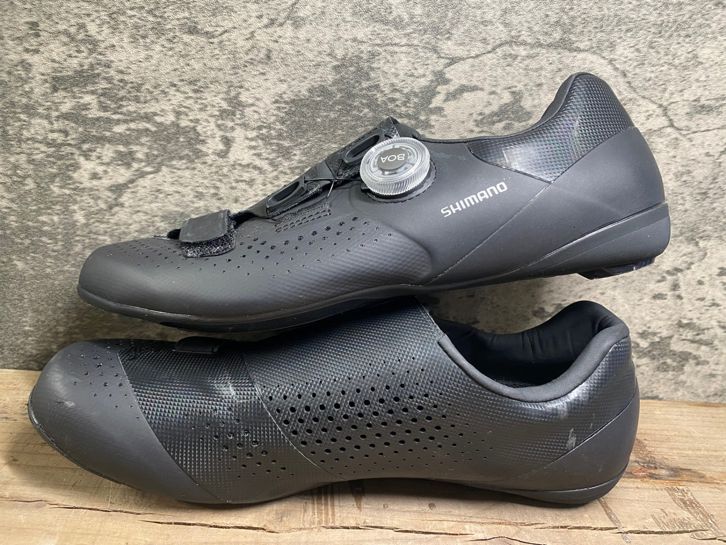 IO134 シマノ SHIMANO RC5 SH-RC500M ビンディングシューズ 黒 EU41 SPD-SL