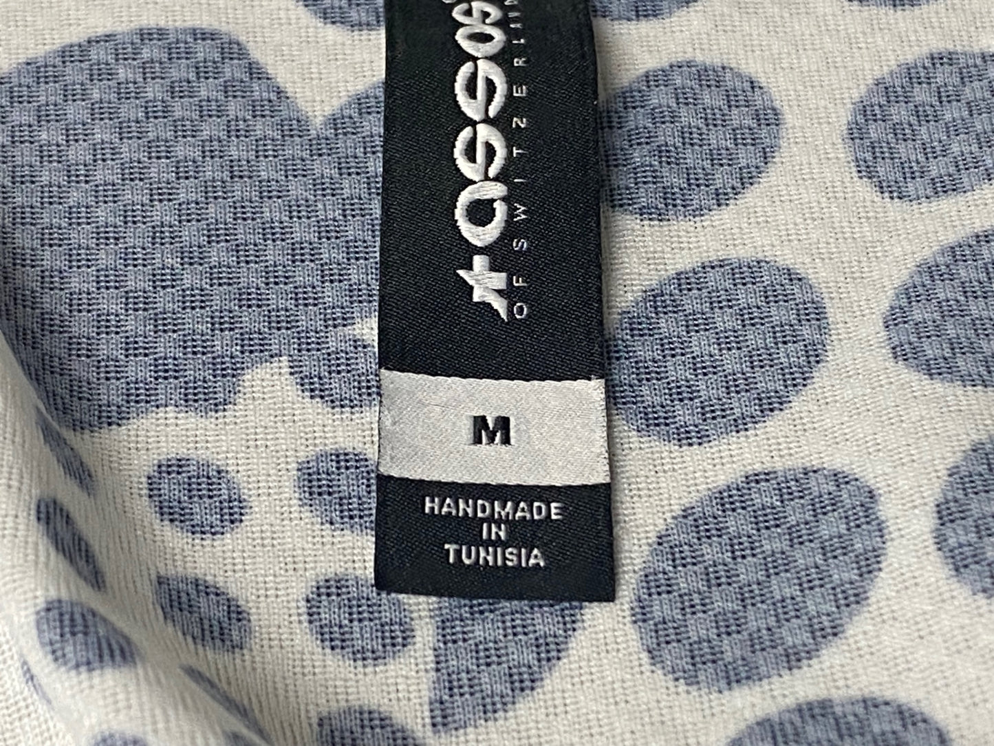 IR642 アソス assos ERLKOENIG Short Sleeve Jersey 半袖サイクルジャージ 白黒 M
