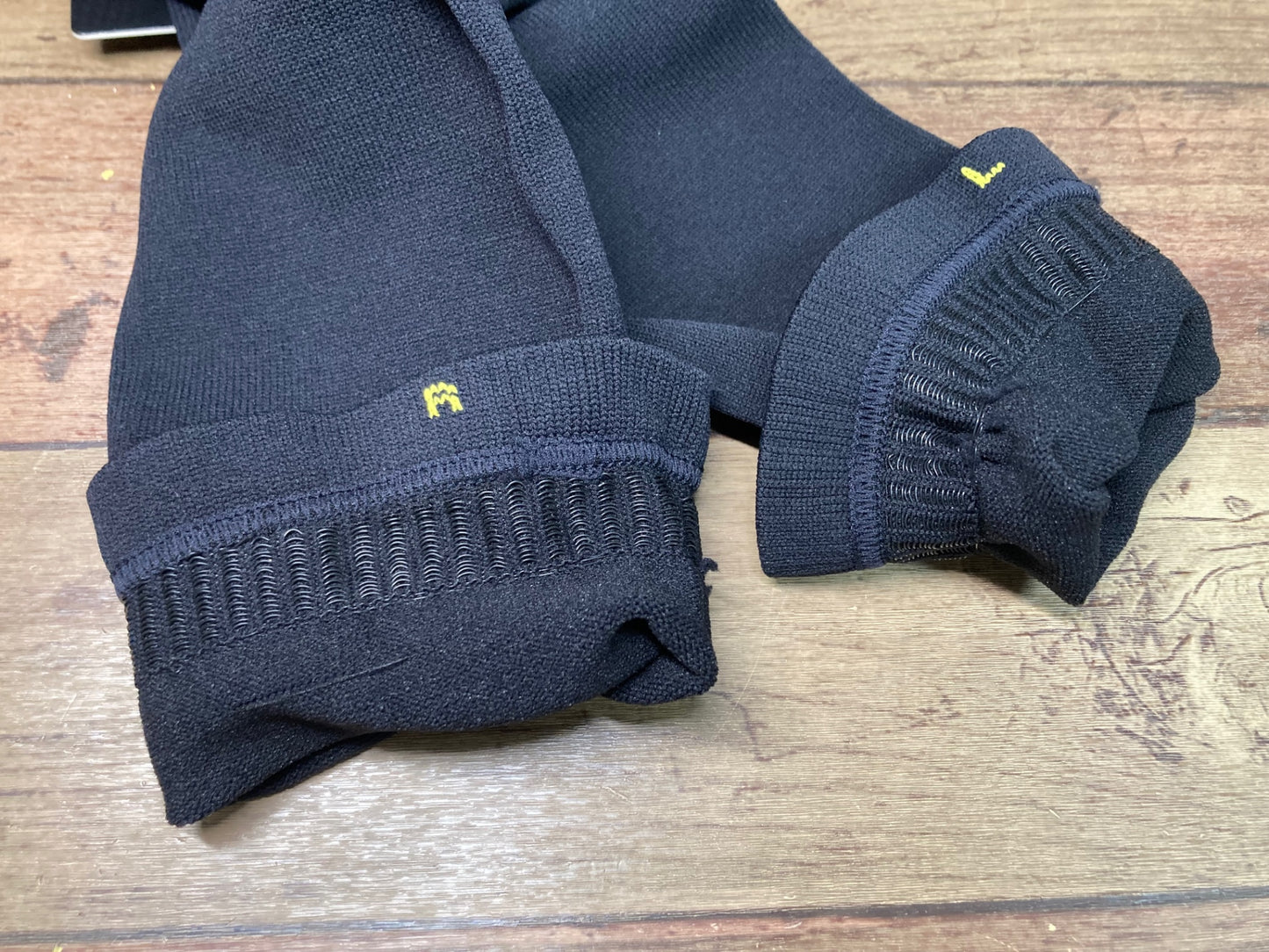 IQ166 マヴィック MAVIC レッグウォーマー 黒 L/XL 裏起毛