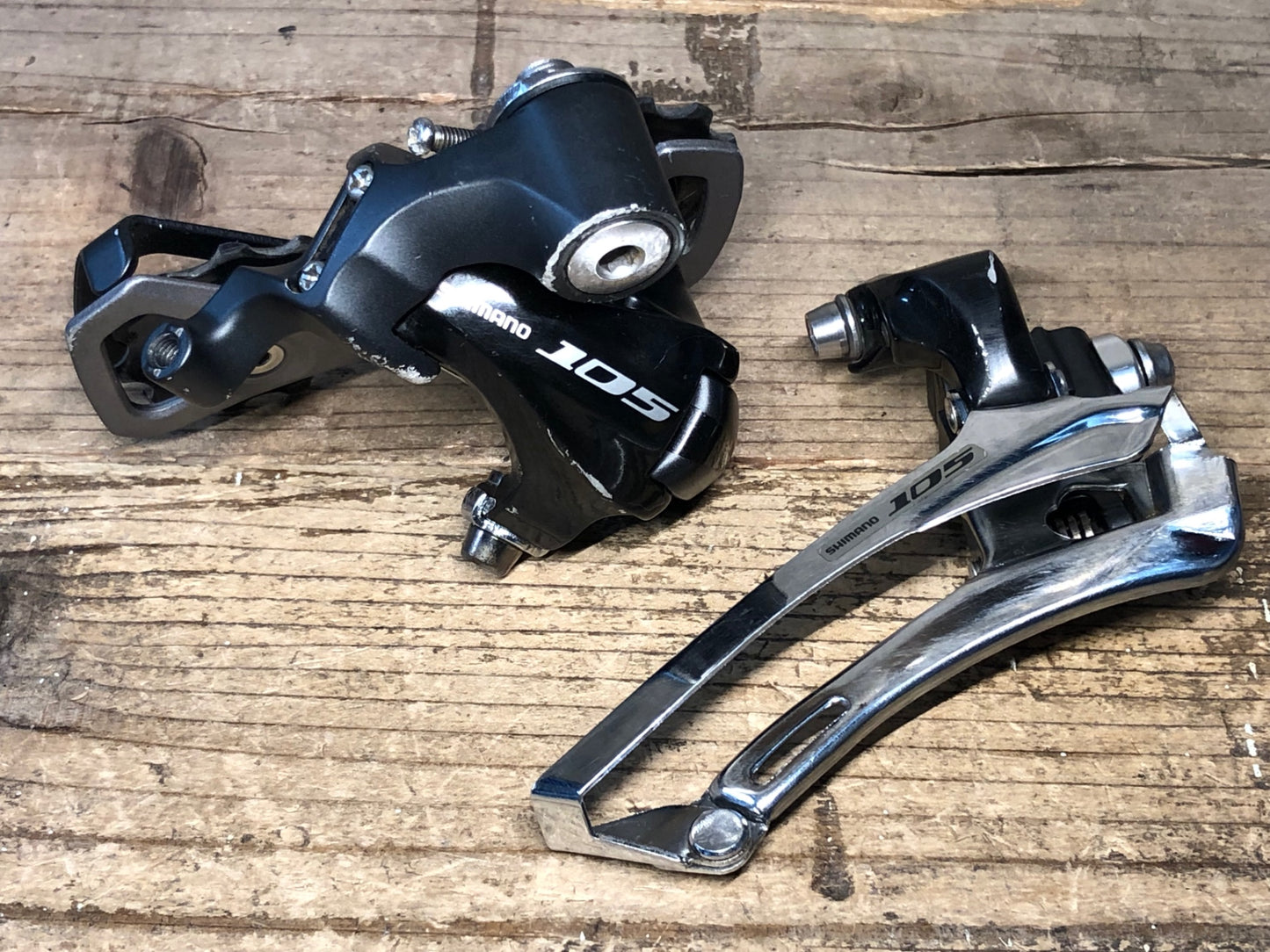 IN725 シマノ SHIMANO 105 FD-5700 直付 RD-5701 ディレイラー セット 2x10s