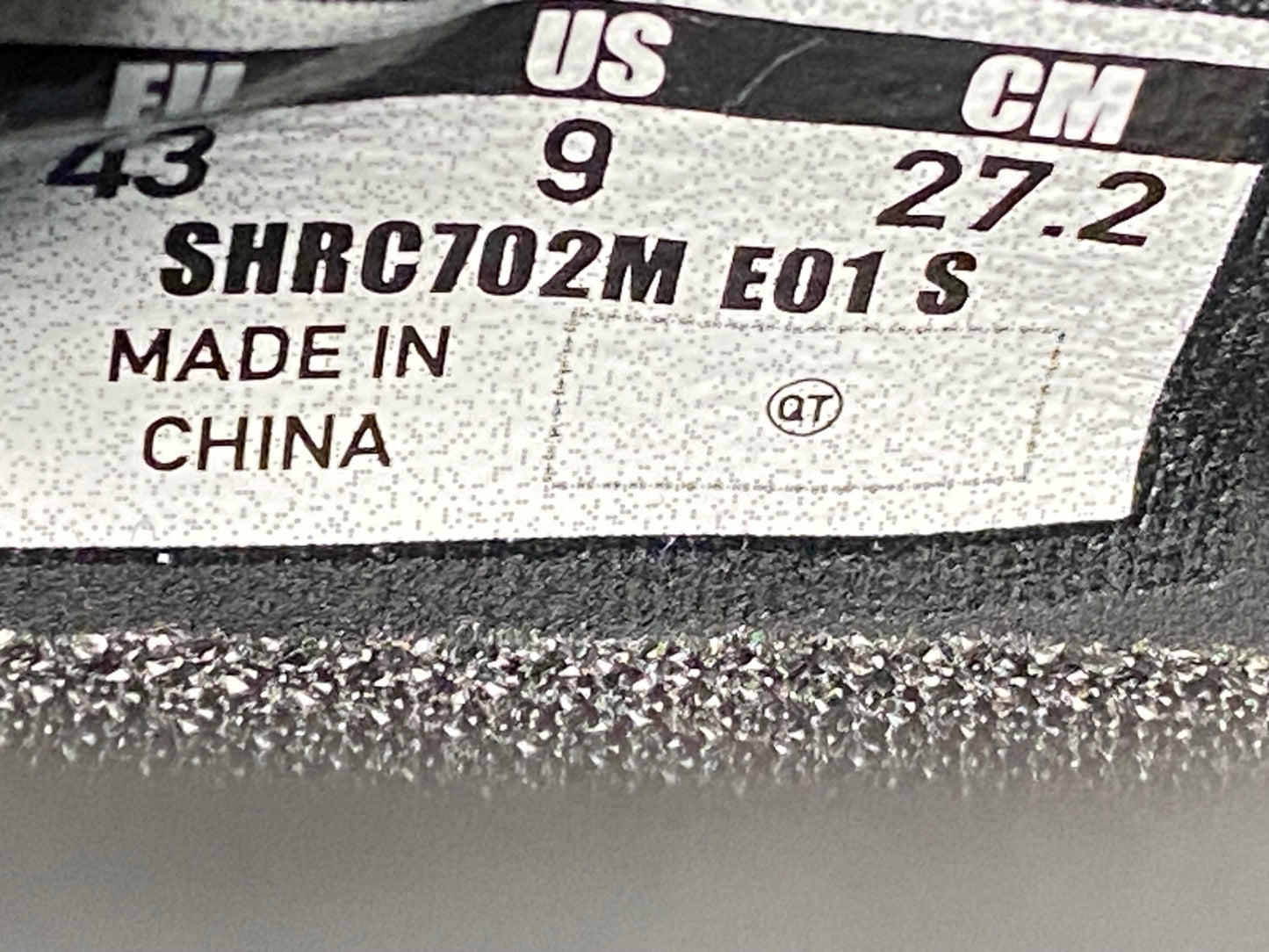 IQ995 シマノ SHIMANO RC7 SHRC702M E01 S ビンディングシューズ SPD-SL BOA 黒 緑 EU43