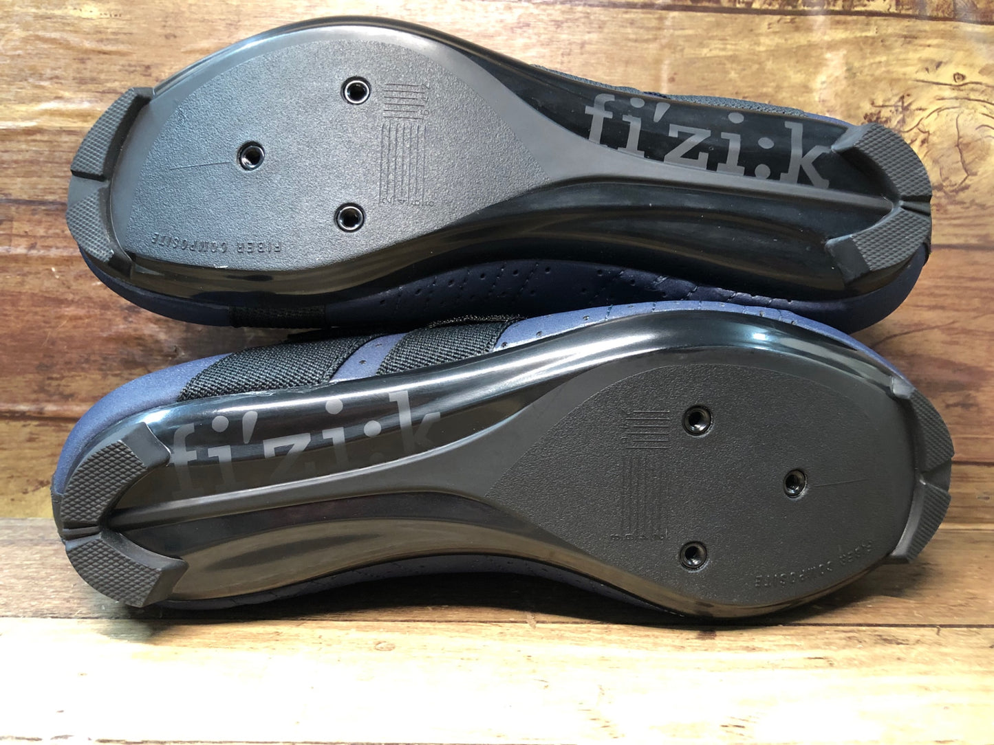 IN217 フィジーク fizik TEMPO POWERSTRAP R5 Shoes ビンディングシューズ 紺 黒 EU42.5 SPD-SL