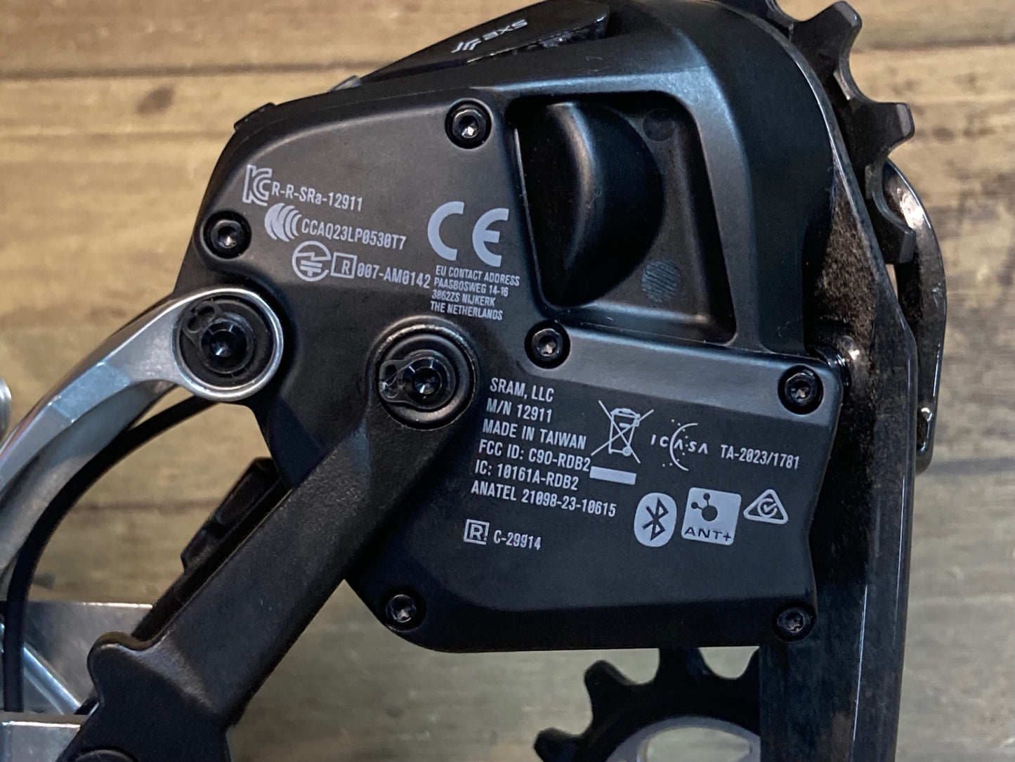 IY208 スラム SRAM RED E-TAP AXS E1 リアディレイラー 12S MAX36T 動作確認済み