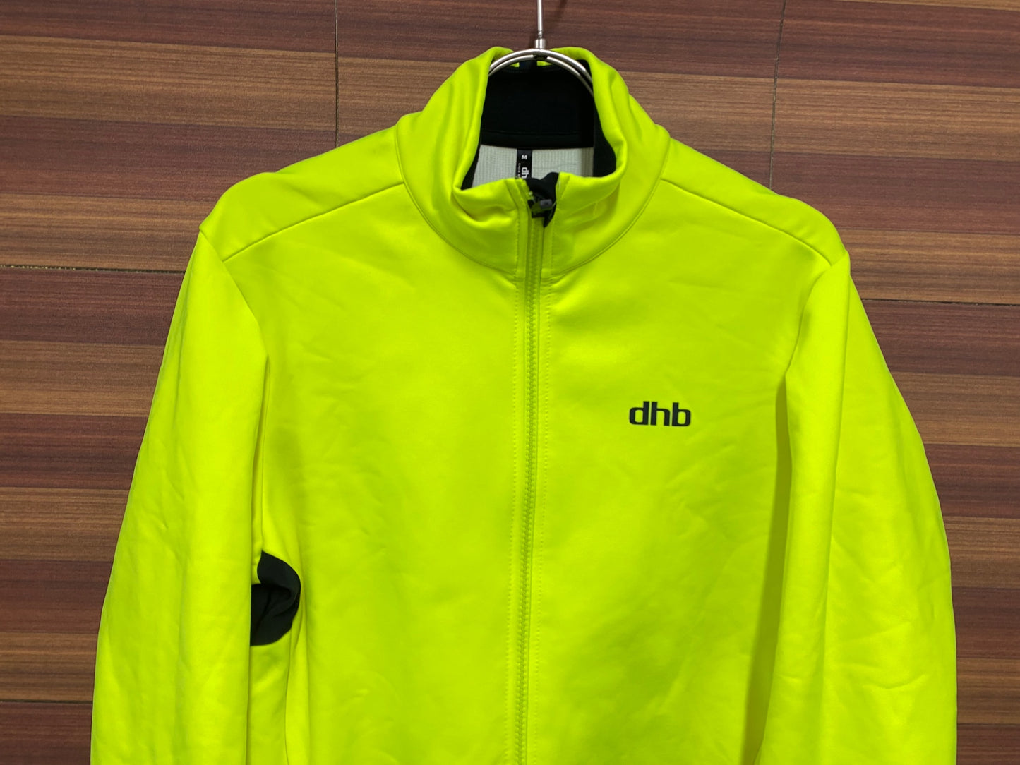 IP353 dhb 長袖 サイクルジャケット ネオンイエロー M 裏起毛